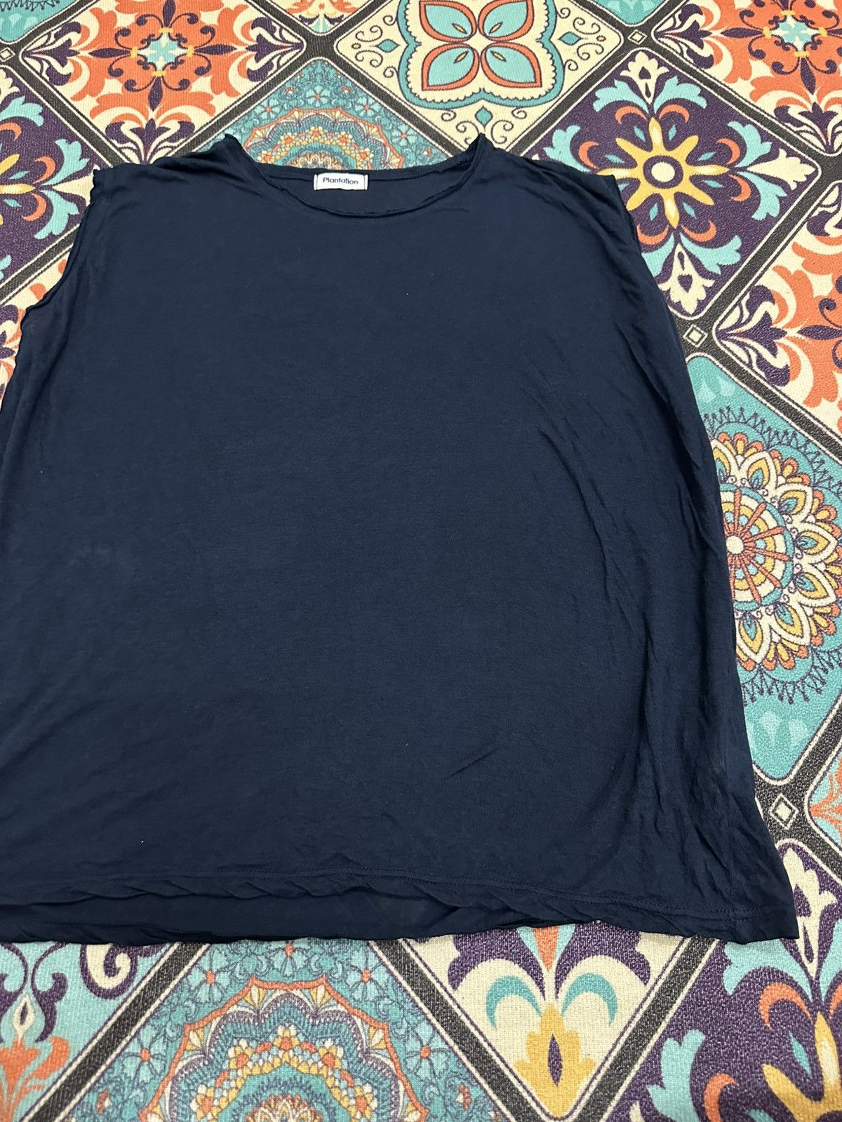 Issey Miyake Plantation Issey Miyake Cotton 100% Sleeveless Shirt Size US M / EU 48-50 / 2 - 2 Thumbnail