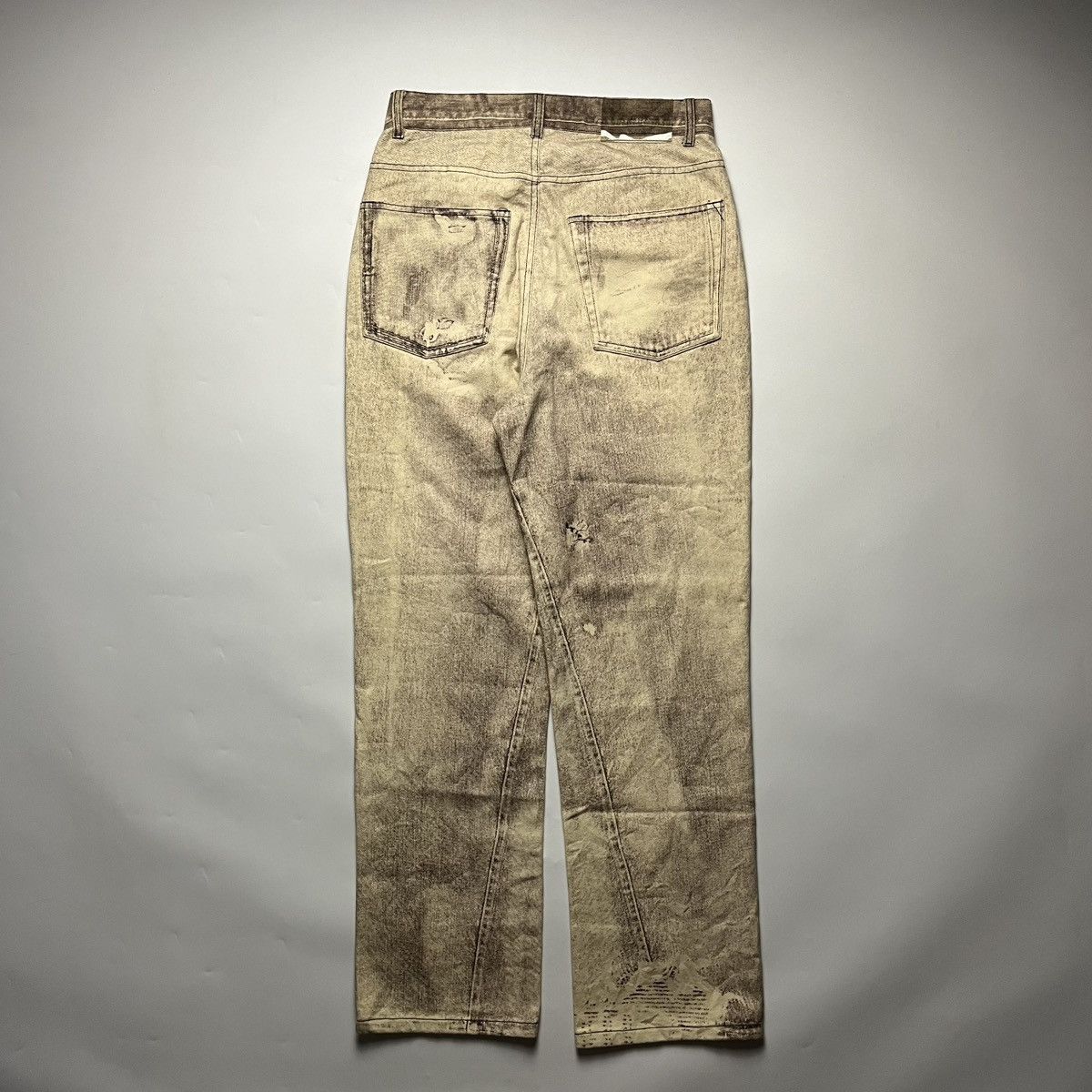 Our Legacy Our Legacy Third Cut Digital Print Denim Jeans Size US 29 - 2 Thumbnail