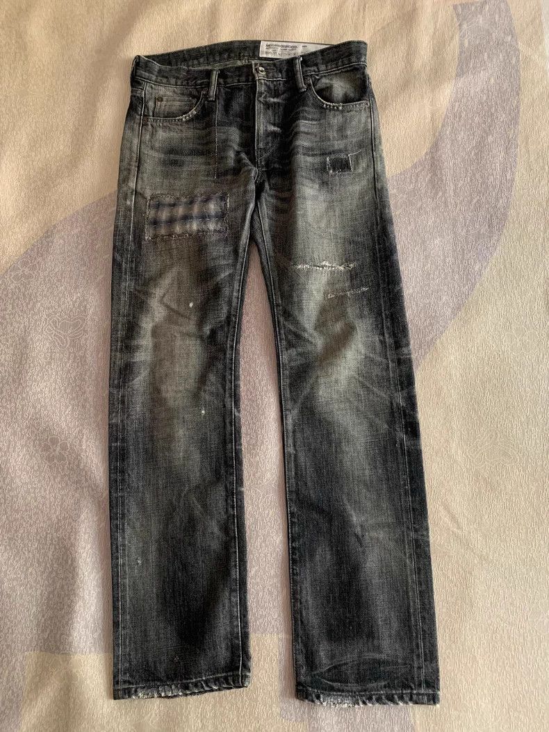 Neighborhood Neighborhood Haven collaborative jeans nbhd denim king 15AW Size US 27 - 1 Thumbnail