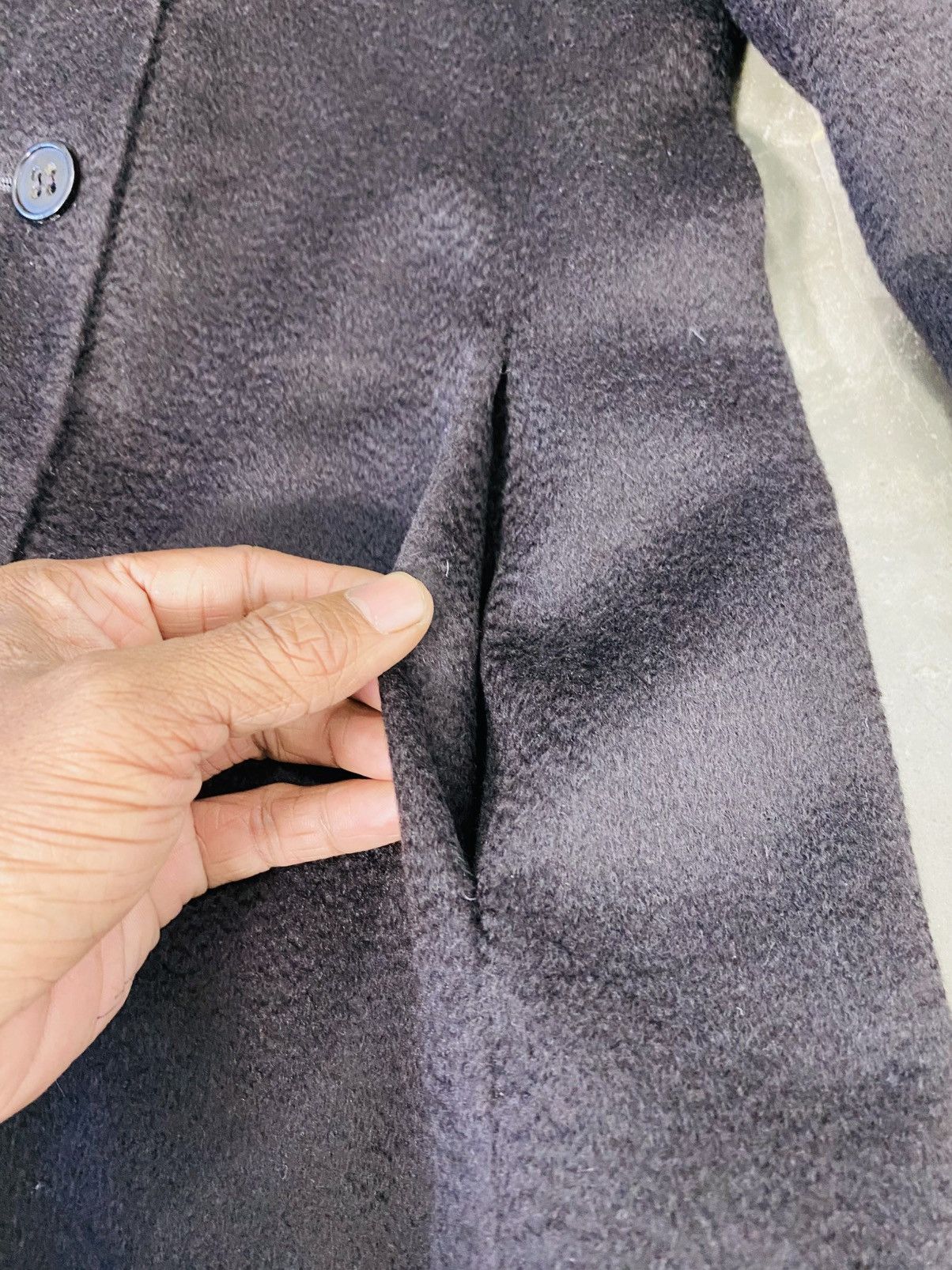 Max Mara Rare Max Mara Fur Cashmere Jacket Size S / US 4 / IT 40 - 8 Thumbnail