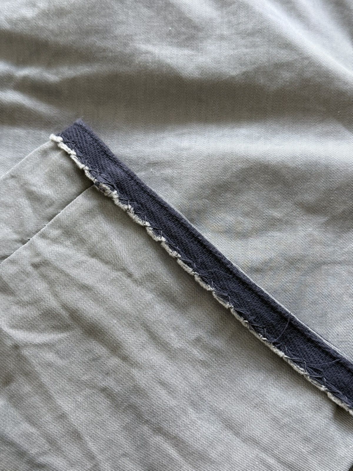 Layer-0 Gray Cotton Pants