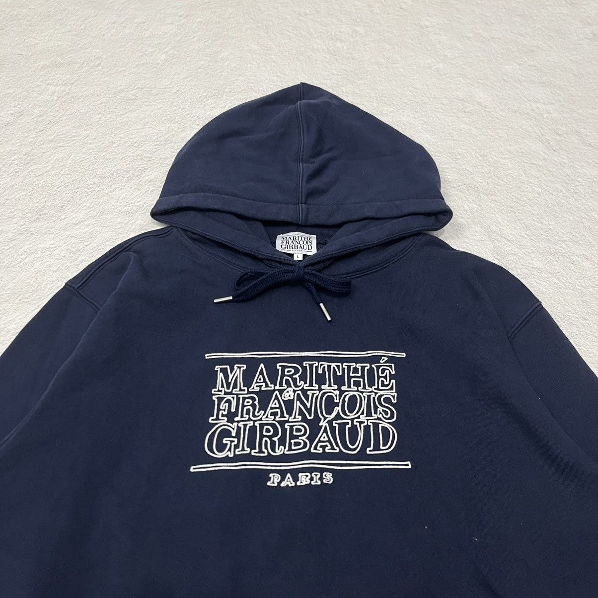 Marithe + Francois Girbaud Marithe & Francois Girbaud Paris Hoodie Size US L / EU 52-54 / 3 - 2 Thumbnail