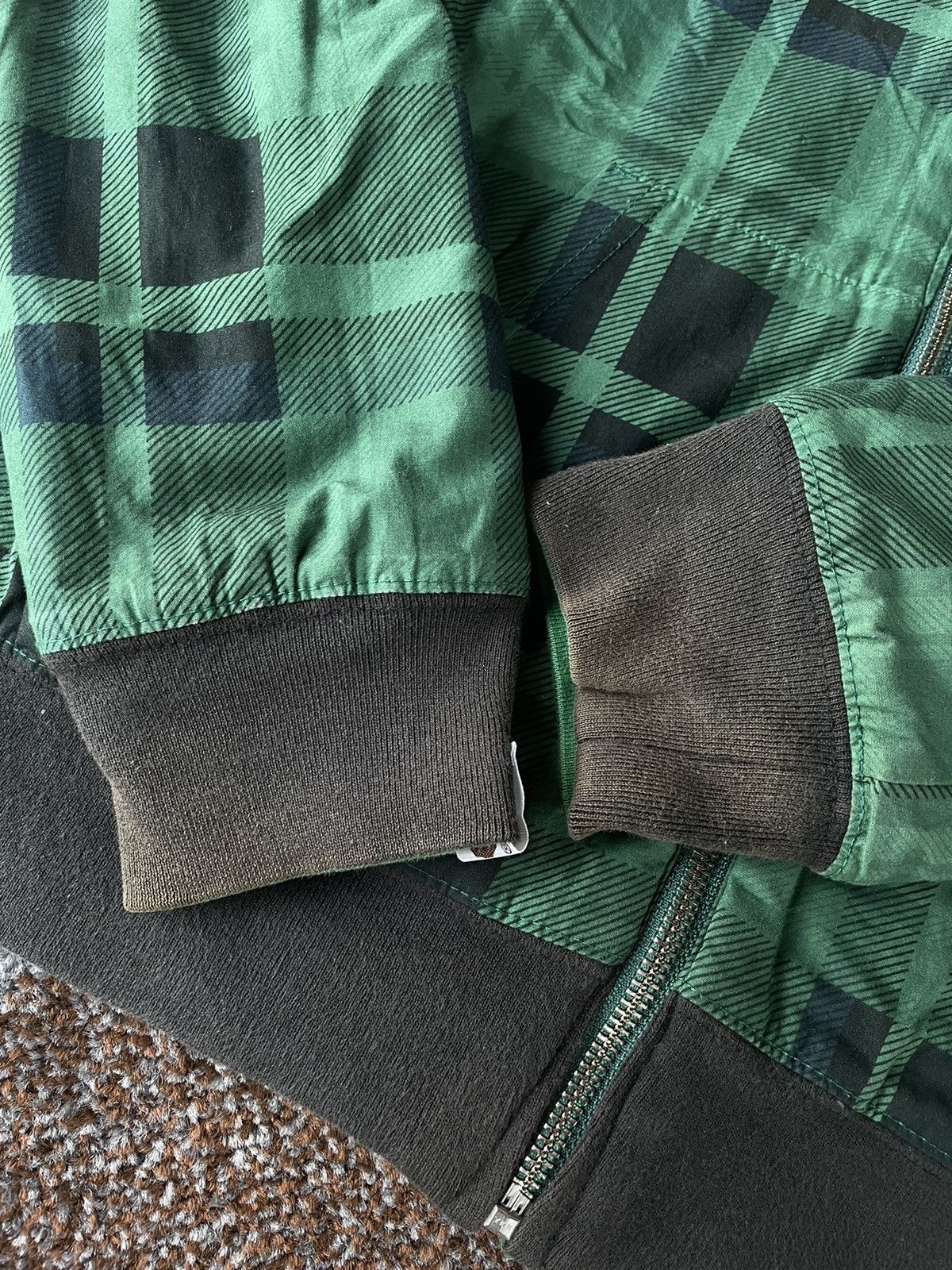 Bape OG Bape Plaid Reversible Zip Hoodie Size S / US 4 / IT 40 - 3 Thumbnail