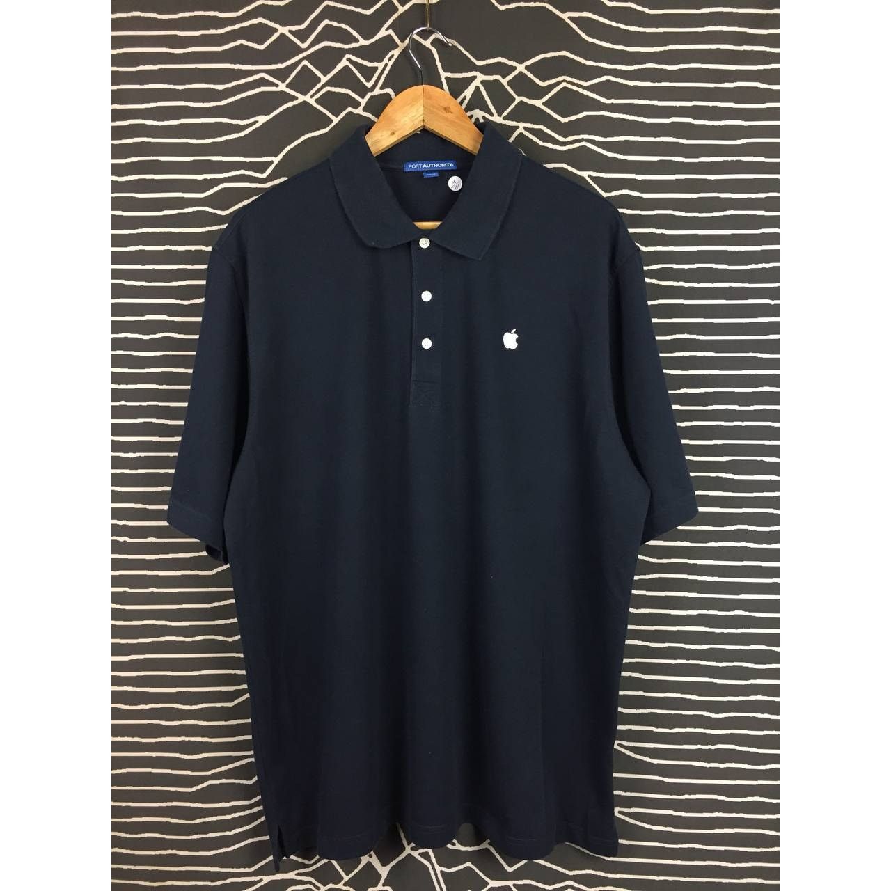 Apple × Microsoft × Port Authority Port Authority Apple Macintosh Logo Techwear Polo Tee Size US XXL / EU 58 / 5 - 1 Thumbnail