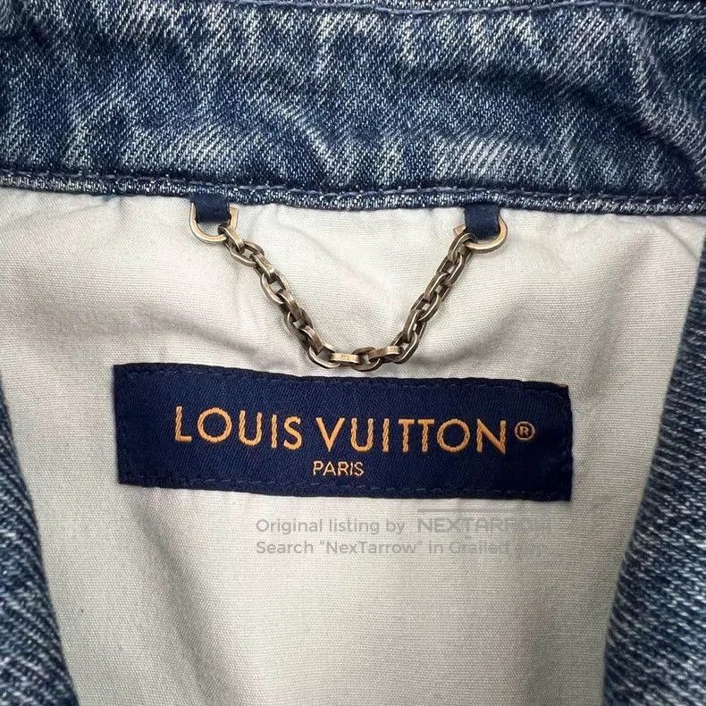 Louis Vuitton Louis Vuitton Washed Blue Denim Jacket. Size US L / EU 52-54 / 3 - 4 Thumbnail
