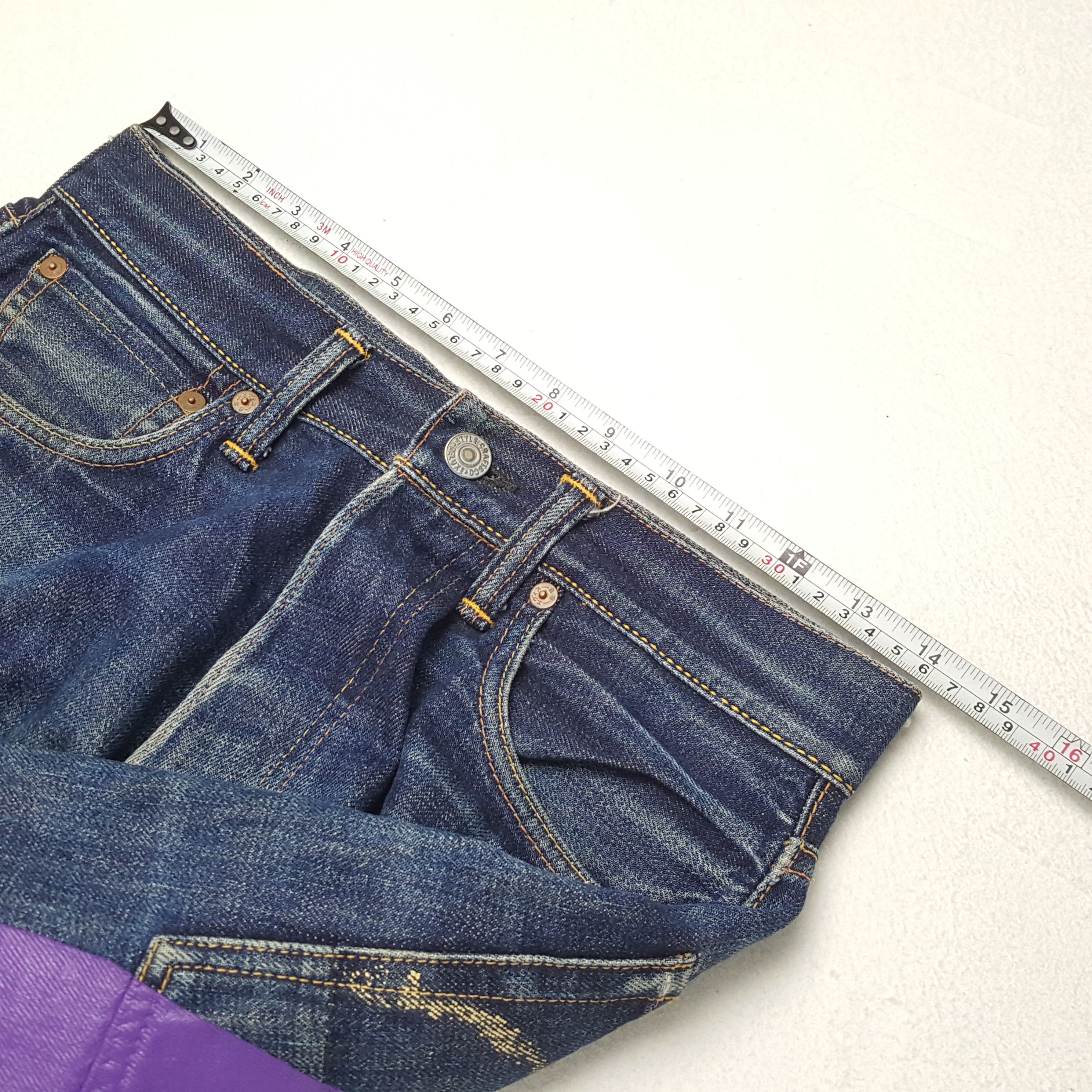 Evisu × Japanese Brand × Vintage Vintage EVISU Japanese Brand Daicock Custom Style Jeans Size US 29 - 7 Thumbnail