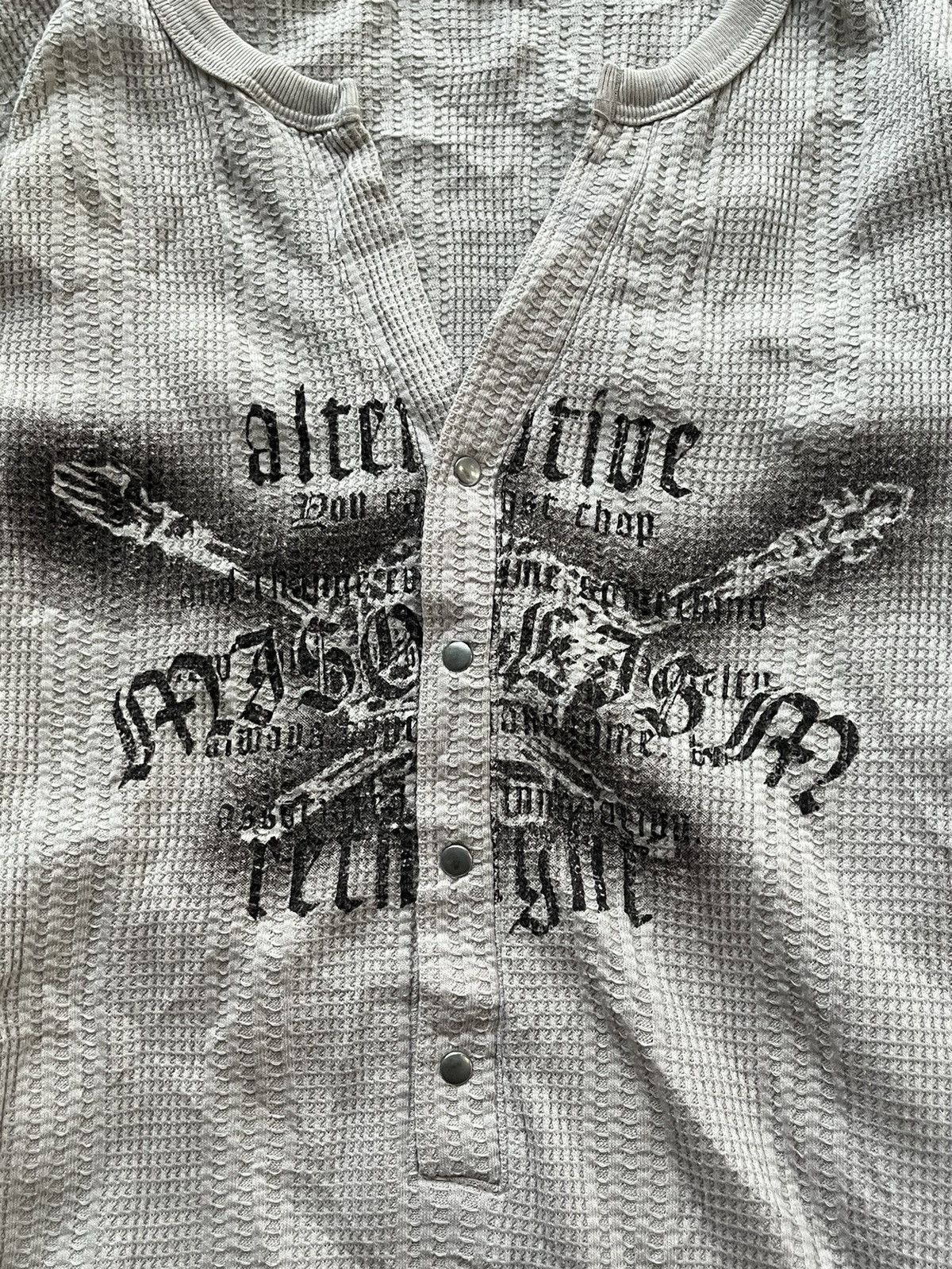14th Addiction Japanese~Virgin Voyage Poem Gothic Seditionaries Punk Style Size US M / EU 48-50 / 2 - 4 Thumbnail