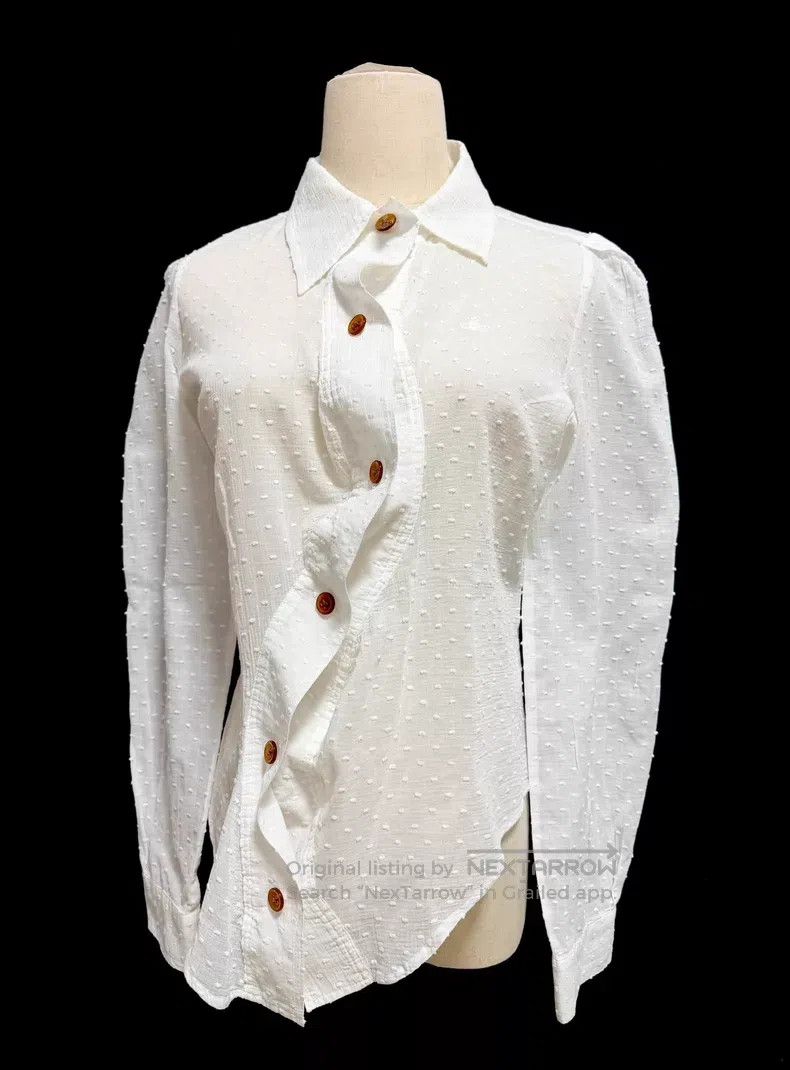 Vivienne Westwood Vivienne Westwood White shirt, Asymmetrical Size M / US 6-8 / IT 42-44 - 1 Thumbnail