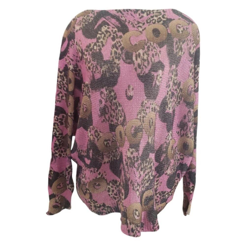 Designer CT1990 Free for Humanity Beige & Black Sweater S Size S / US 4 / IT 40 - 1 Thumbnail