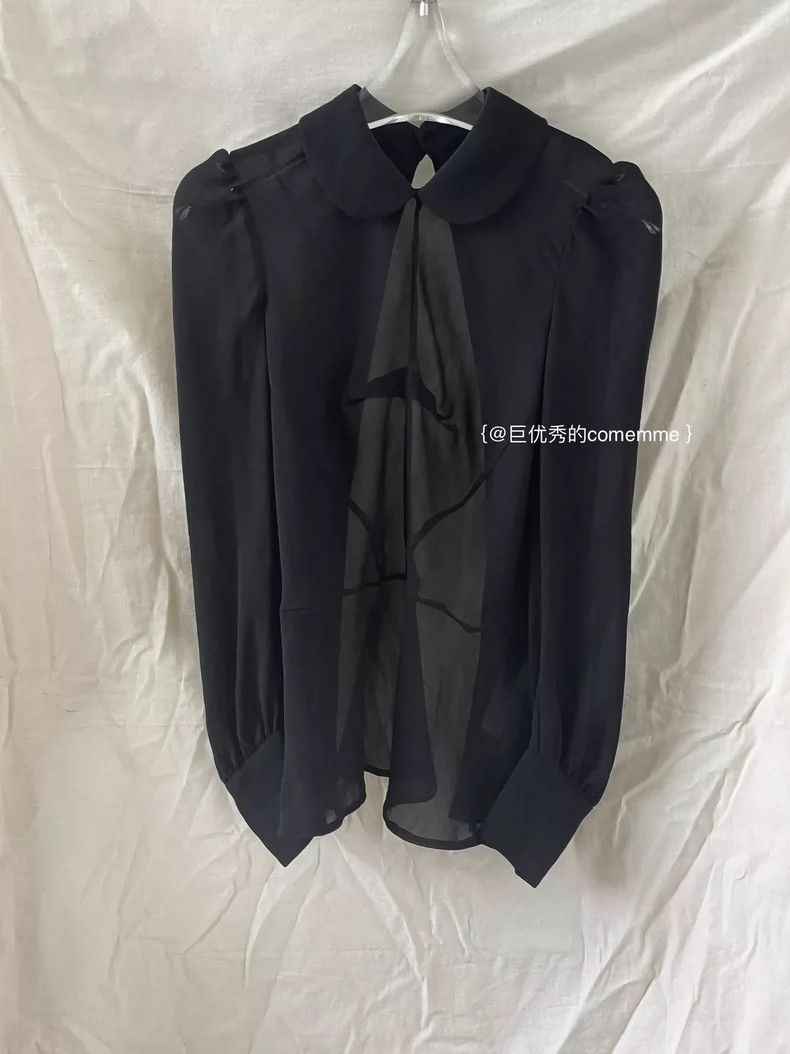 Comme des Garcons Comme Des Garcons Junya Watanabe Black yuanbao Collar Bubb Size XS / US 0-2 / IT 36-38 - 6 Thumbnail