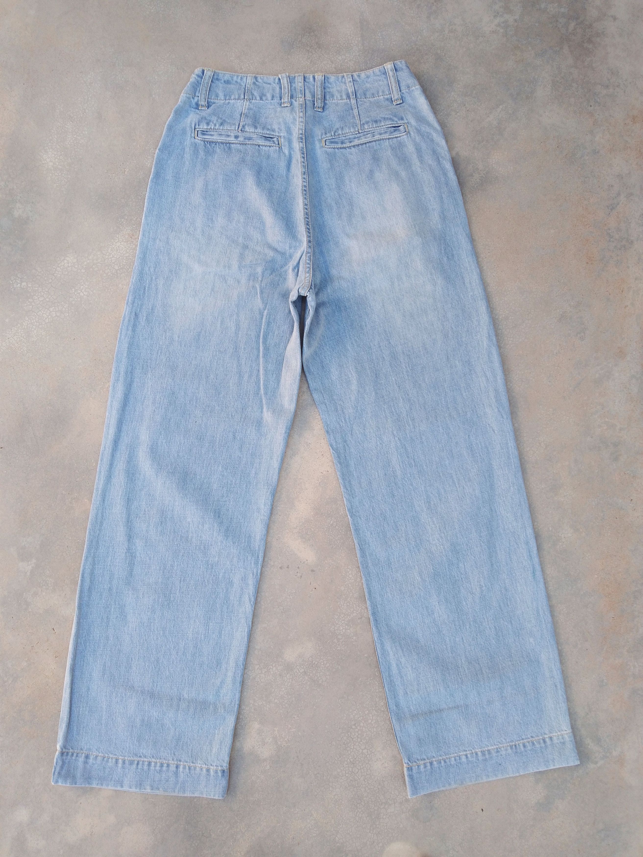 Japanese Brand × Jean × Vintage Vintage Urban Research Doors Baggy Loose Straight Leg Jeans Size US 27 - 2 Thumbnail