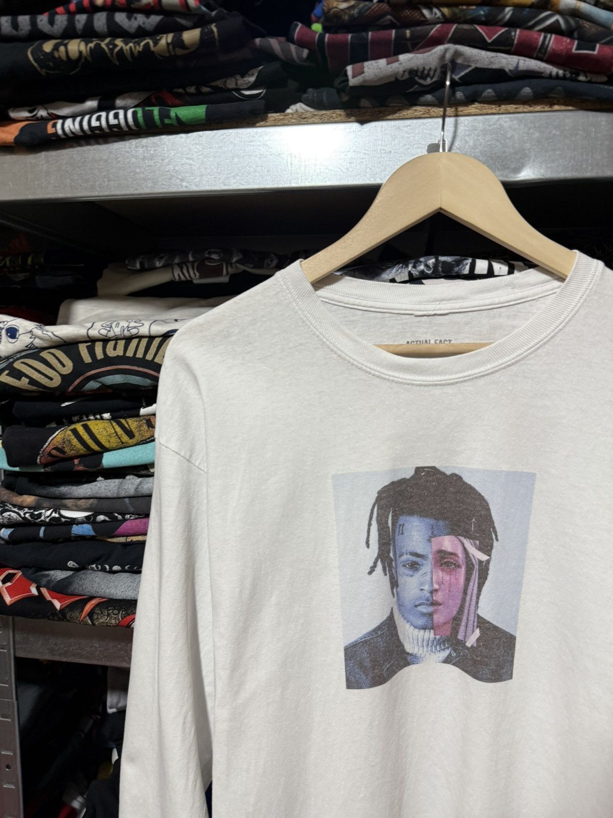 Rap Tees XXXTentacion x Madonna Emo Triple X Hip Hop T-Shirt Y2K Hype Size US XL / EU 56 / 4 - 3 Thumbnail