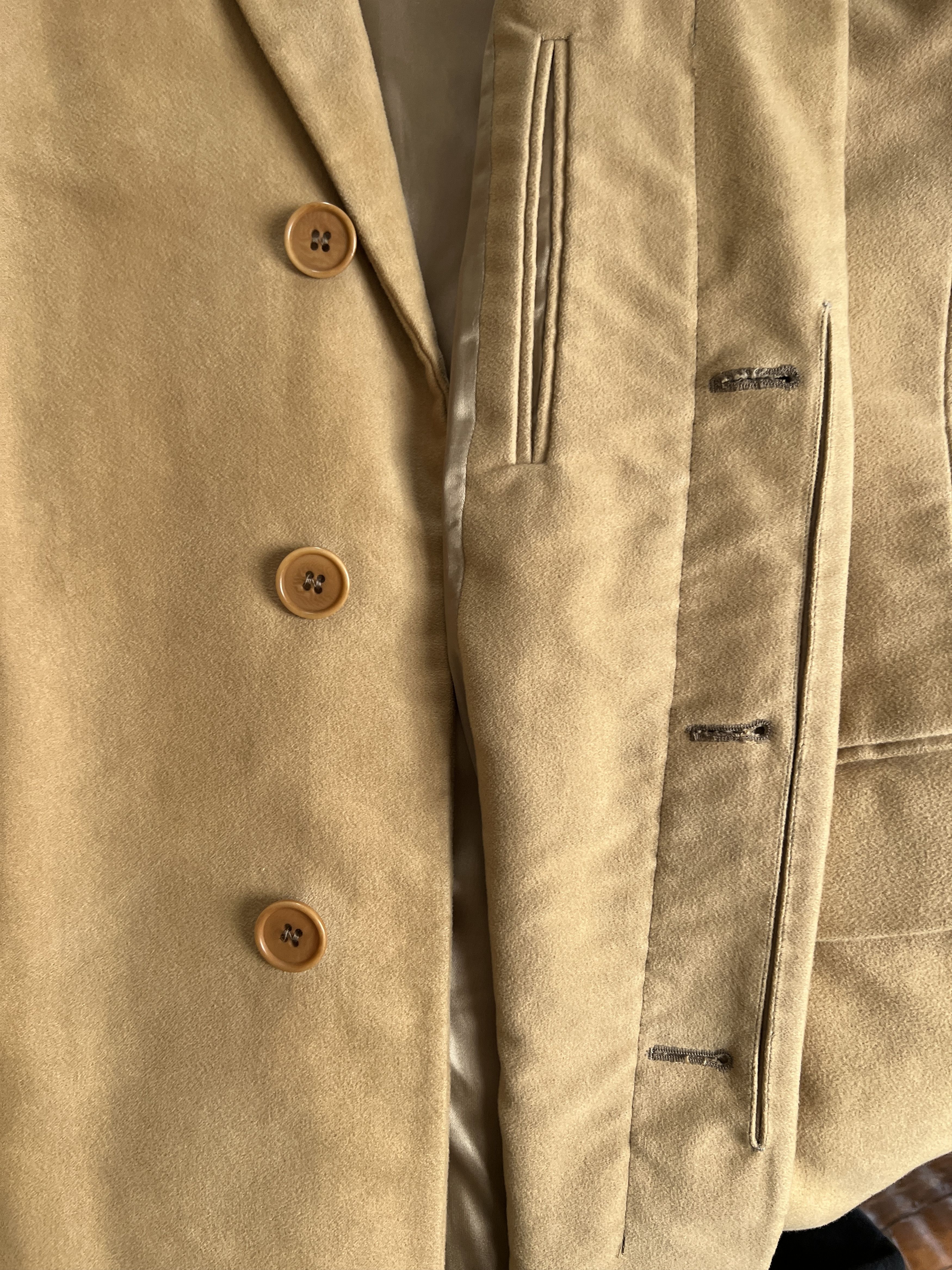 Helmut Lang Vintage Moleskin Chesterfield Archive Size US L / EU 52-54 / 3 - 4 Thumbnail