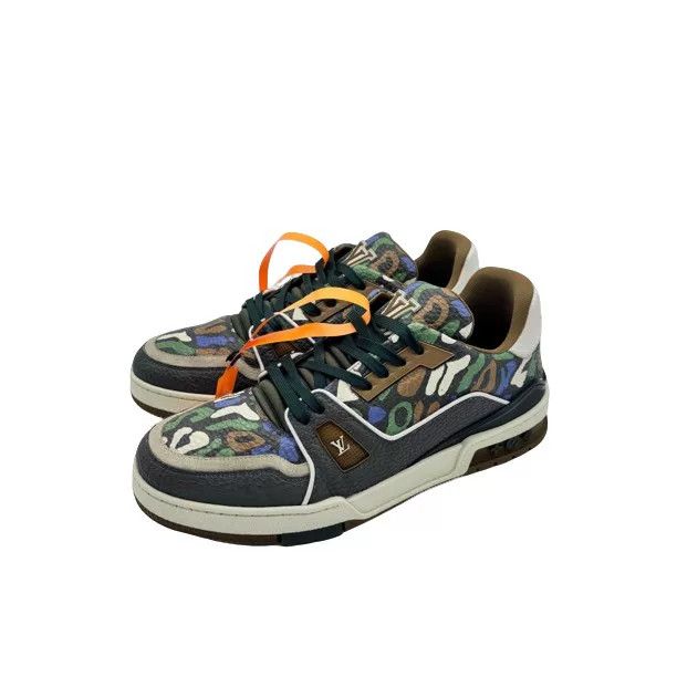 Louis Vuitton Louis Vuitton Graffiti Trainer Sneakers Size US 8 / EU 41 - 1 Thumbnail