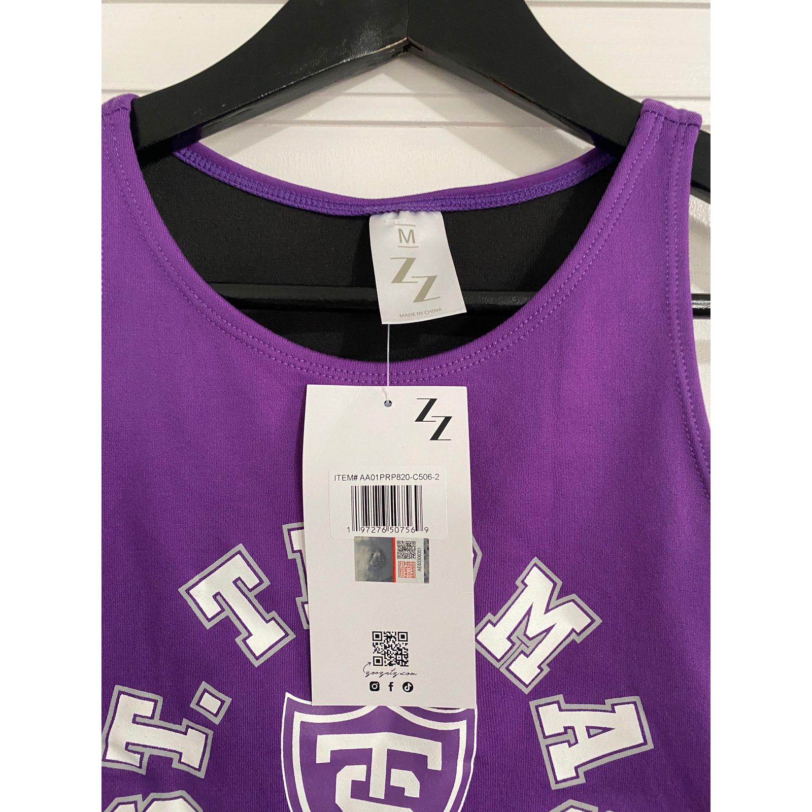 NCAA NWT University of St. Thomas Tommies Cropped Tank Top Size M Size M / US 6-8 / IT 42-44 - 3 Thumbnail