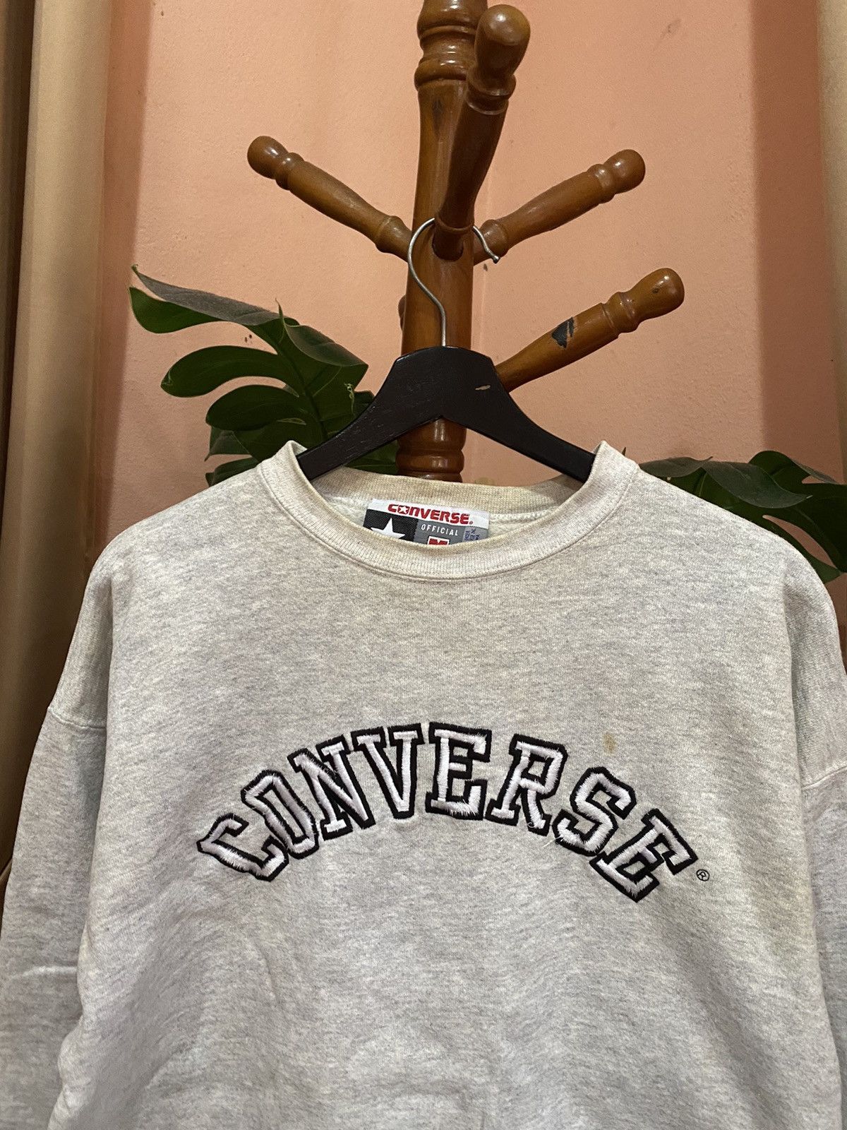 Converse Vintage Converse Crewneck Sweatshirt – Made in USA, 90s Size US M / EU 48-50 / 2 - 8 Thumbnail