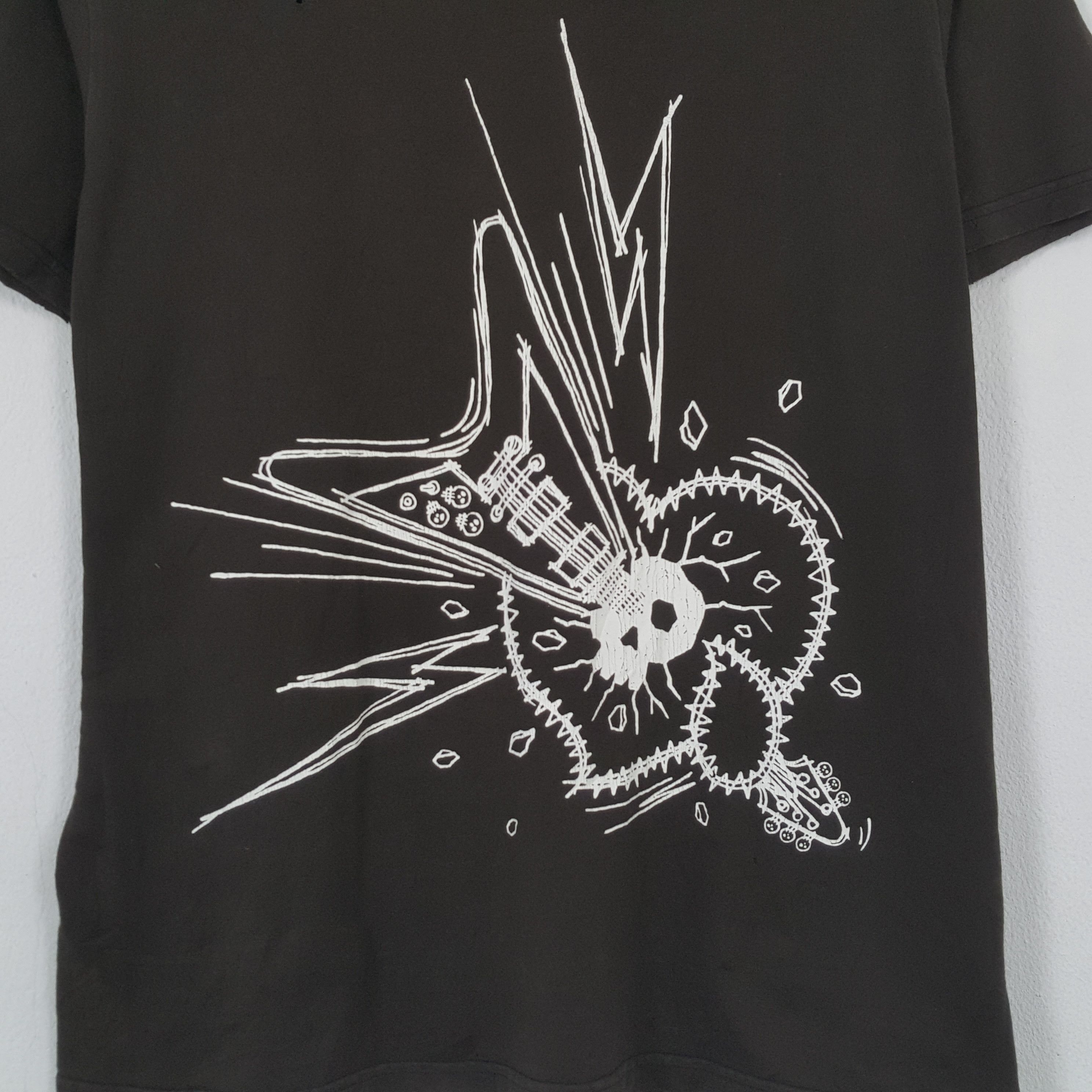 Japanese Brand × Vintage NUMBER NINE Japanese Brand Rock Style Tshirt C276N71 Size US L / EU 52-54 / 3 - 2 Thumbnail