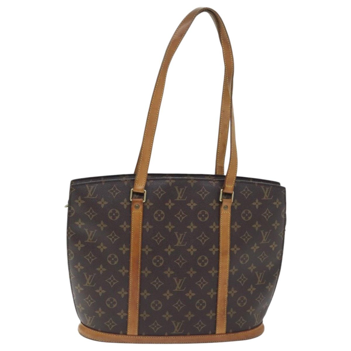 Louis Vuitton Babylone Brown Canvas Tote Bag (Pre-Owned) Size ONE SIZE - 1 Thumbnail