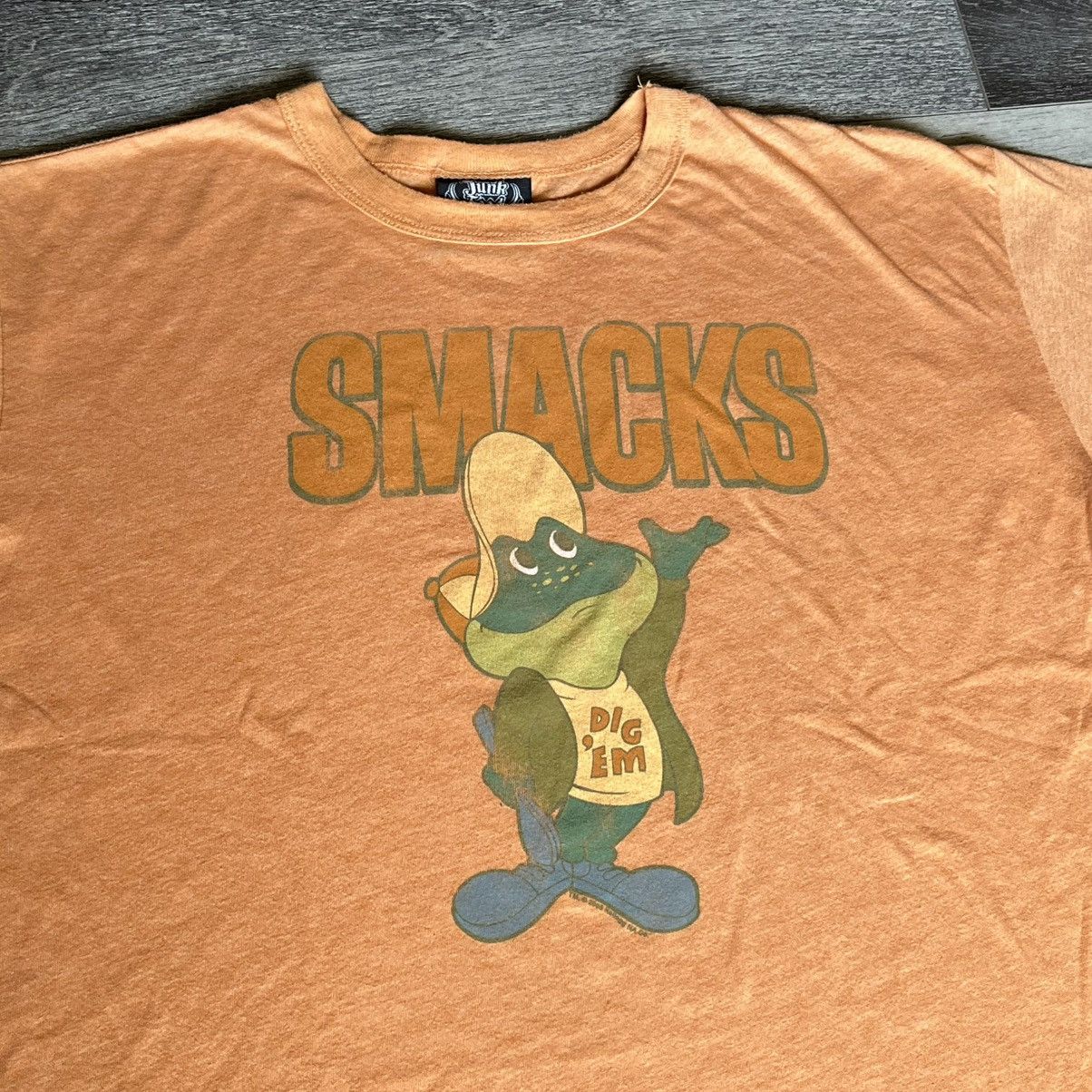 Vintage Vintage 2005 Kellogg Honey Smacks Cereal Dig Em Frog T Shirt Size US L / EU 52-54 / 3 - 3 Thumbnail