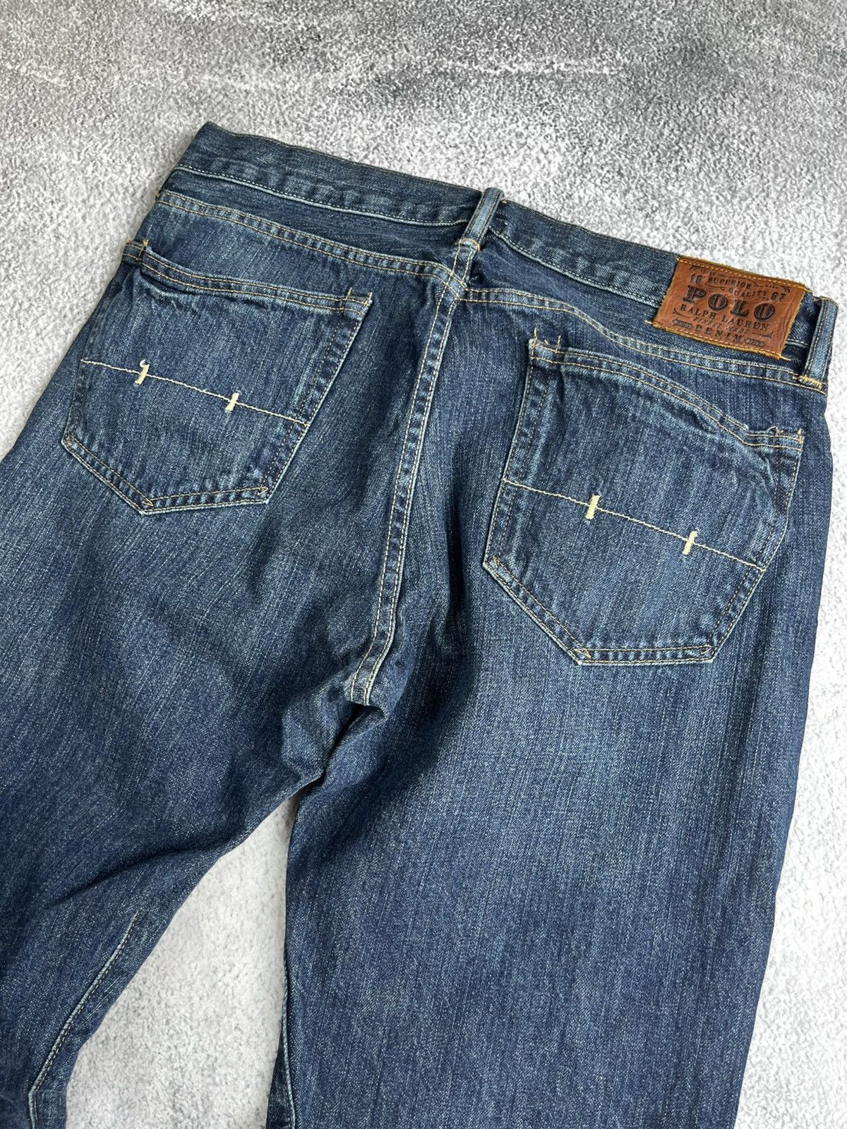 Polo Ralph Lauren × Ralph Lauren × Vintage Ralph Lauren denim pants size 33 Size US 33 - 3 Thumbnail