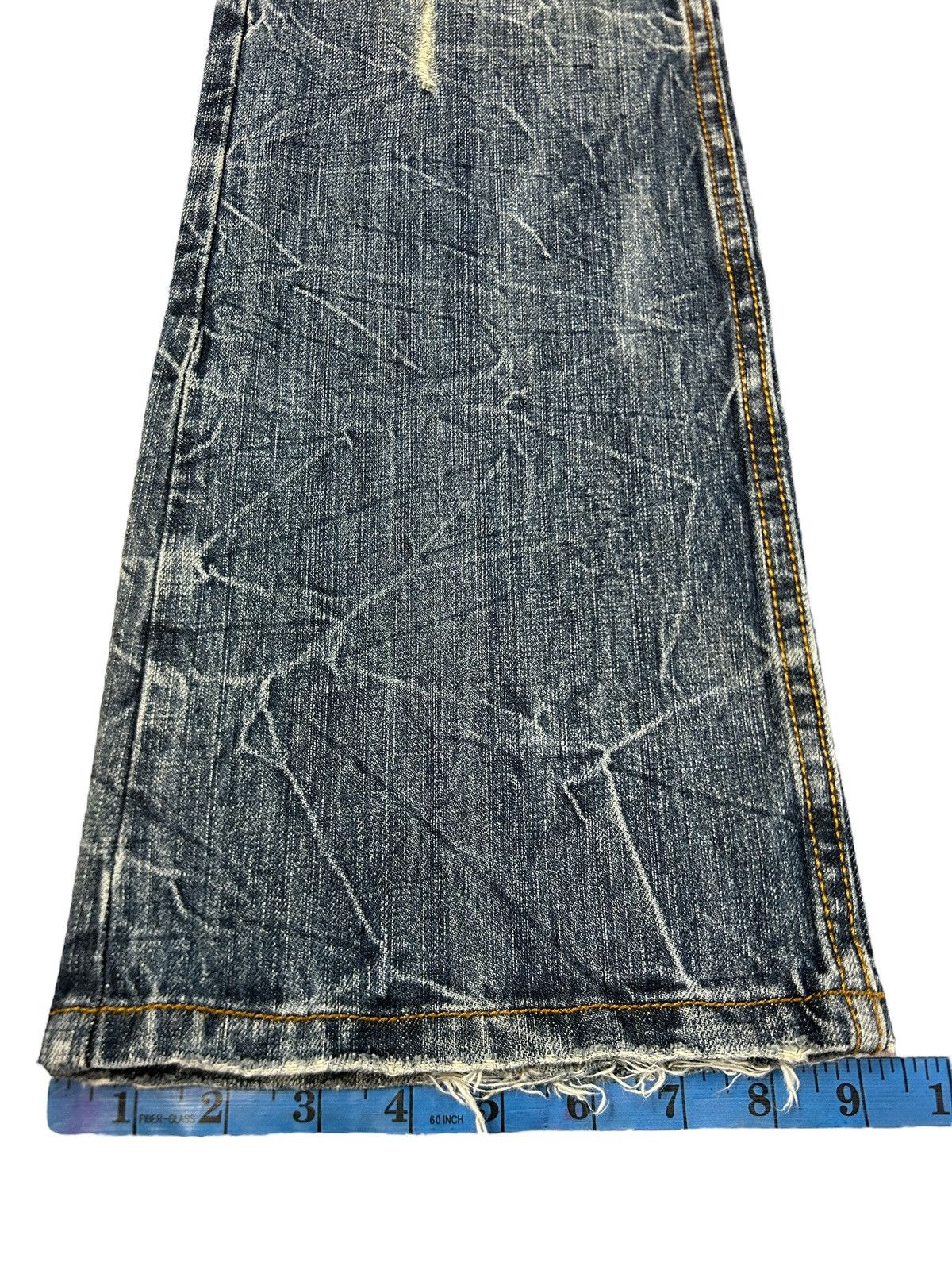 semanticdesign Vintage SemanticDesign Clawmark Distressed Studded Jeans Size US 32 / EU 48 - 20 Thumbnail