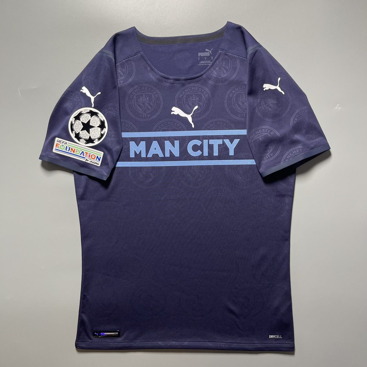 Puma × Vintage MANCHESTER CITY PUMA 2021/2022 SOCCER THIRD JERSEY #47 FODEN Size US S / EU 44-46 / 1 - 2 Thumbnail