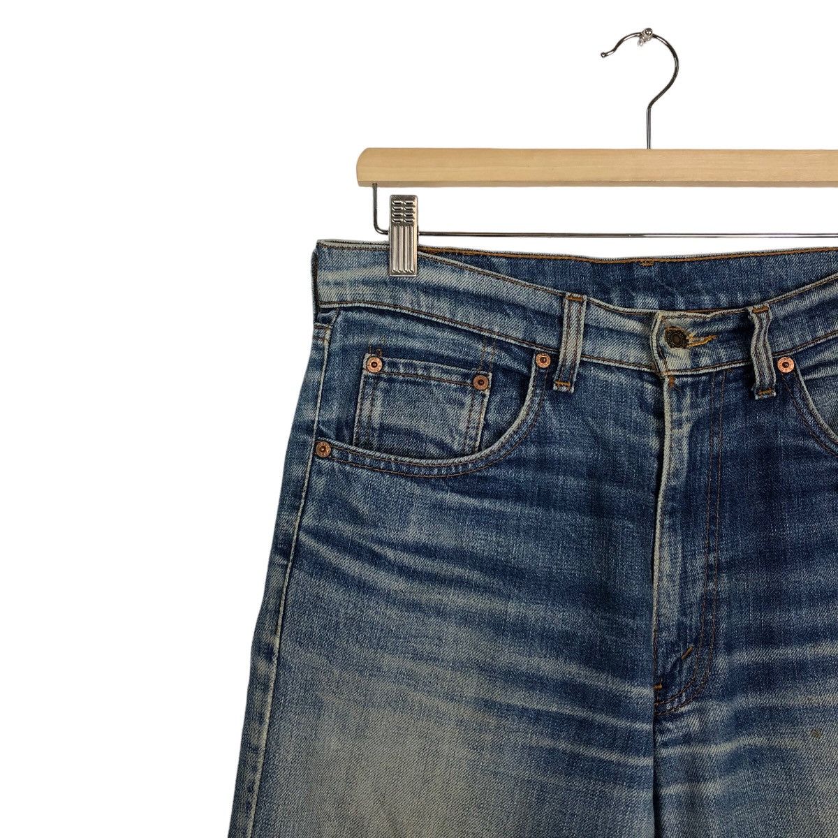 Levi's Made & Crafted 🔥90’s Vintage Levi’s Denim Jeans Distressed Denim Size US 32 / EU 48 - 6 Thumbnail