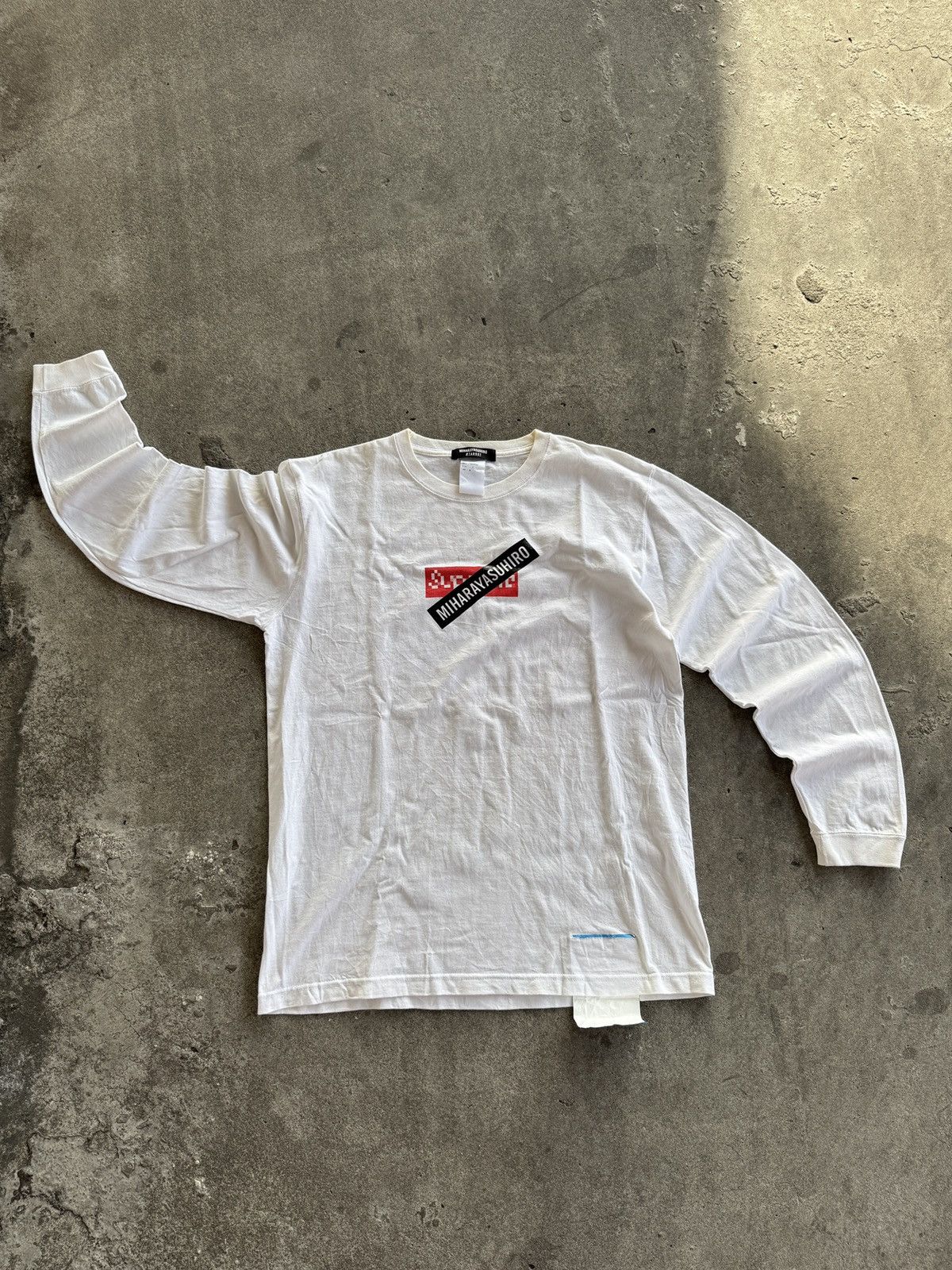 Maison MIHARA YASUHIRO Mihara Yasuhiro Box Logo Fake LS Tshirt Size US L / EU 52-54 / 3 - 2 Thumbnail