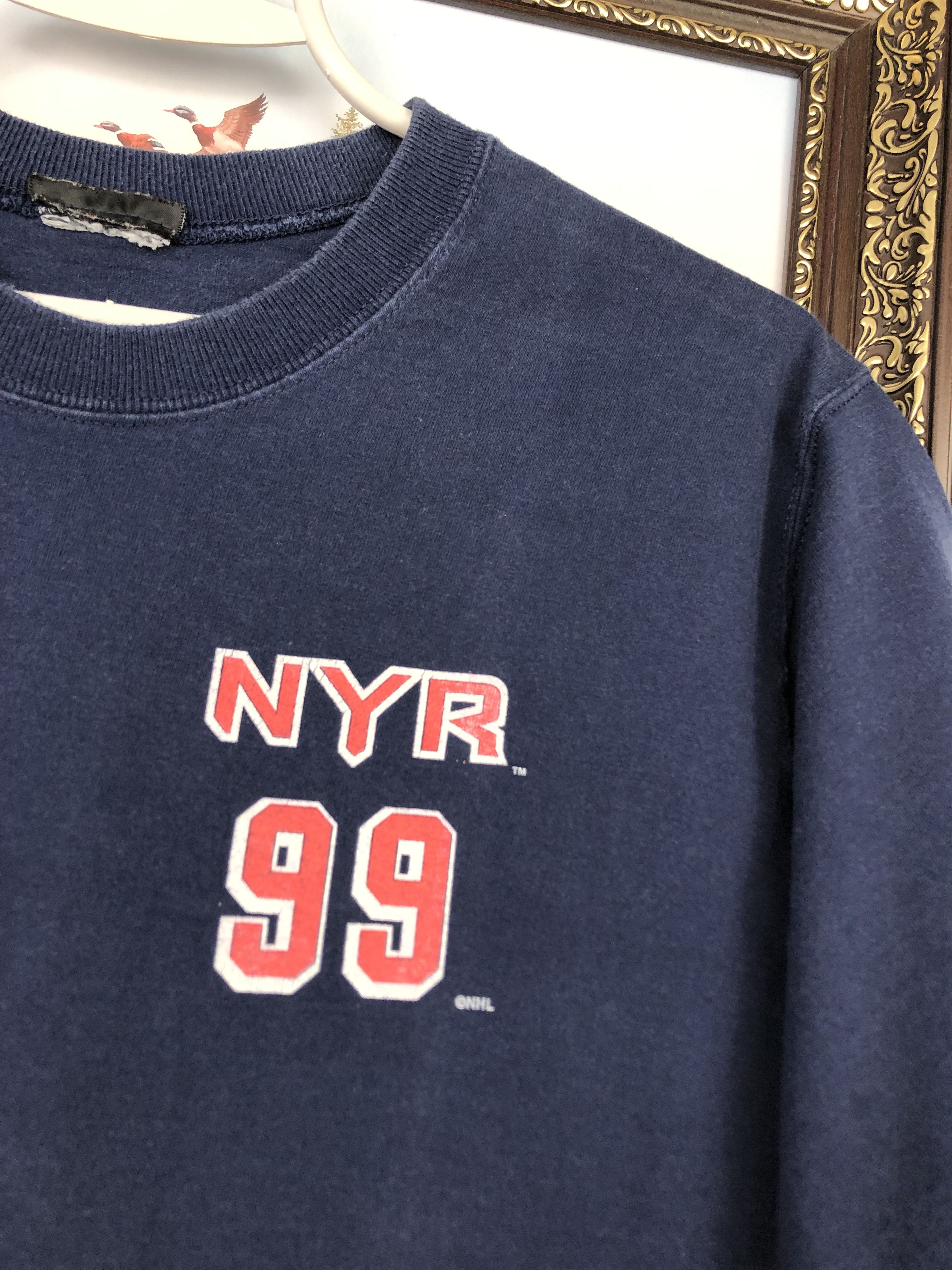 Vintage Vintage Wayne Gretzky NY Rangers The Great One Shirt Jersey Size US M / EU 48-50 / 2 - 5 Thumbnail