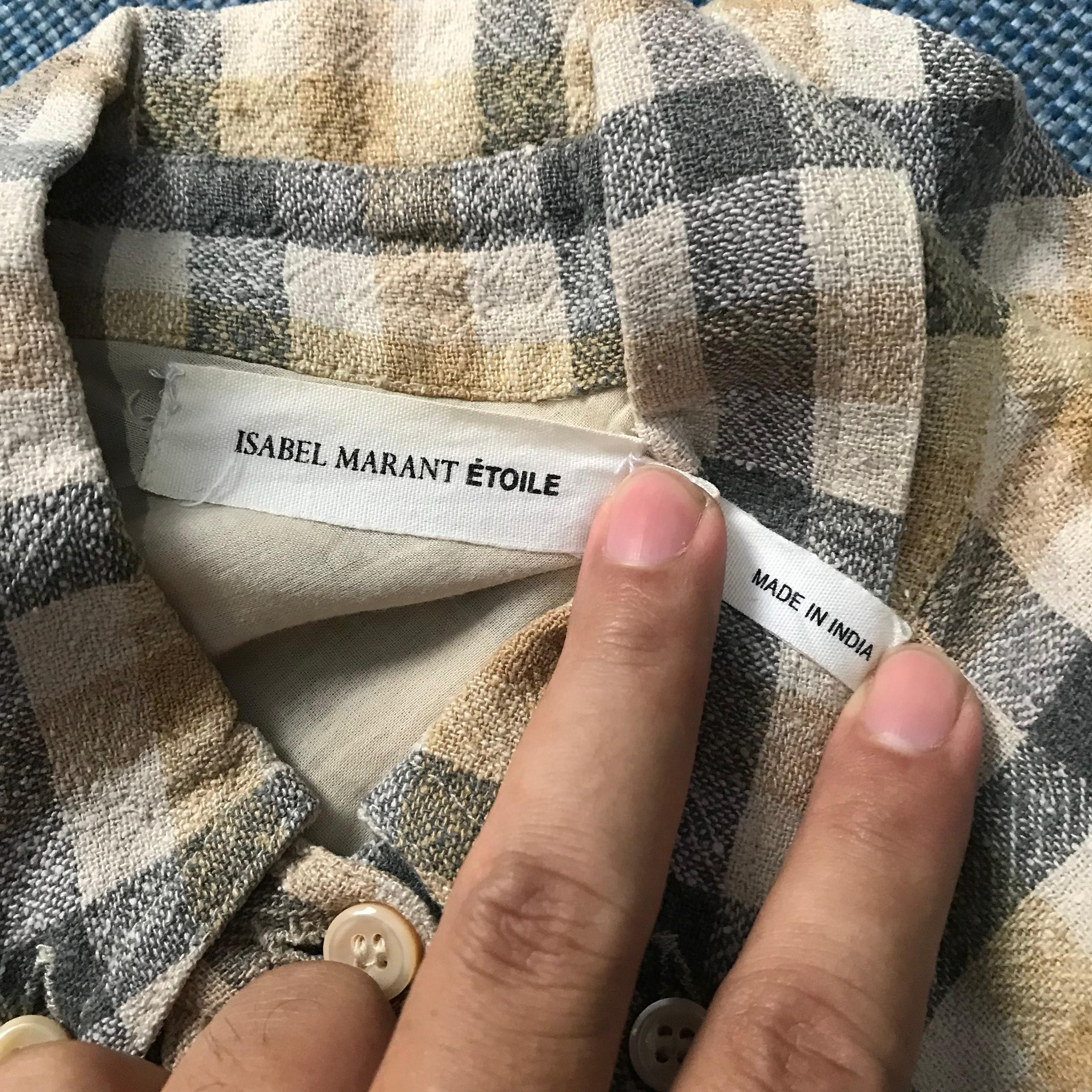 Isabel Marant Vintage Isabel Marant designer Flannel Shirt Size US S / EU 44-46 / 1 - 8 Thumbnail