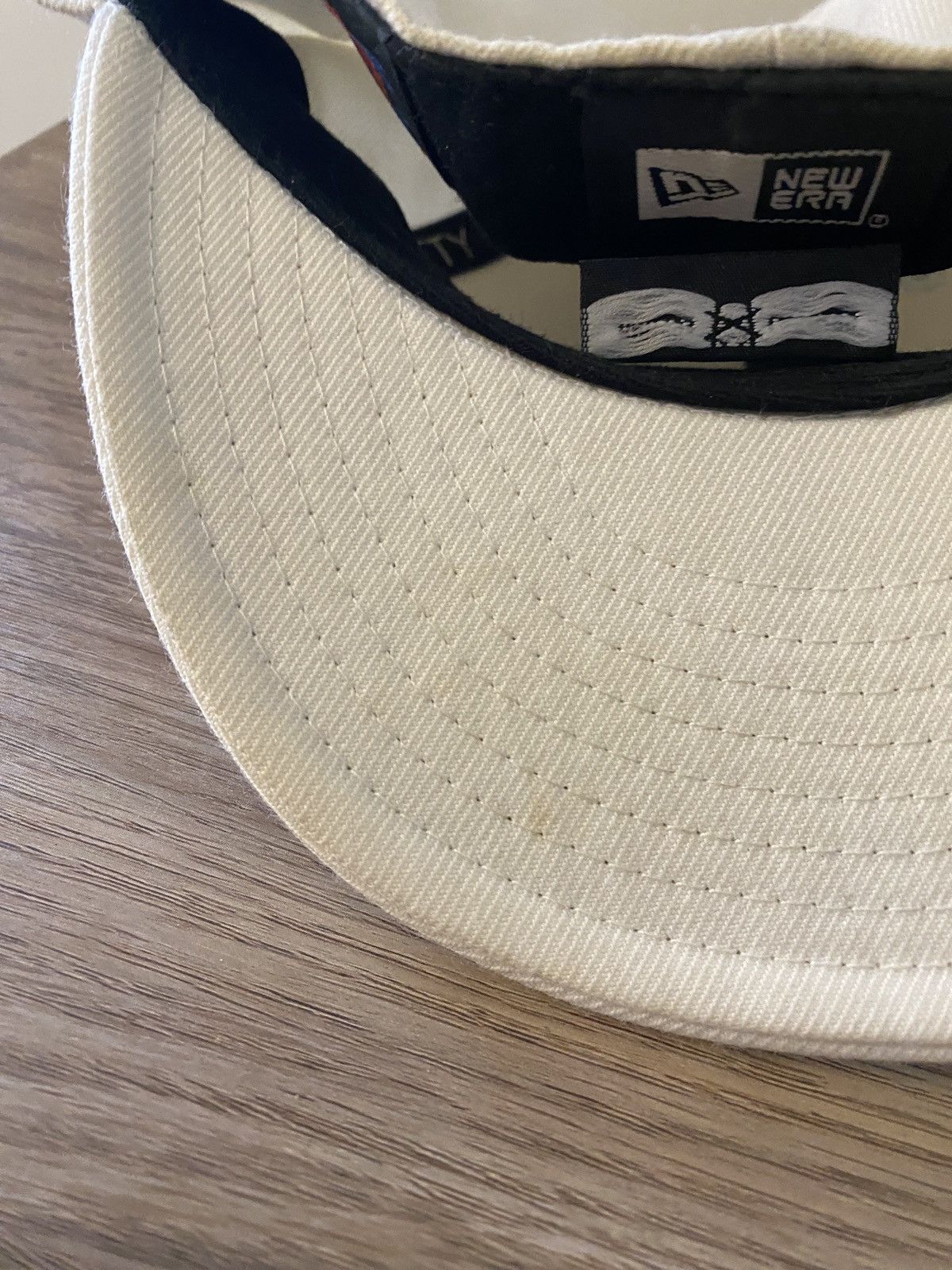 New Era Washington Nationals New Era DC White Blue Fitted Cap Hat 7 Size ONE SIZE - 18 Thumbnail