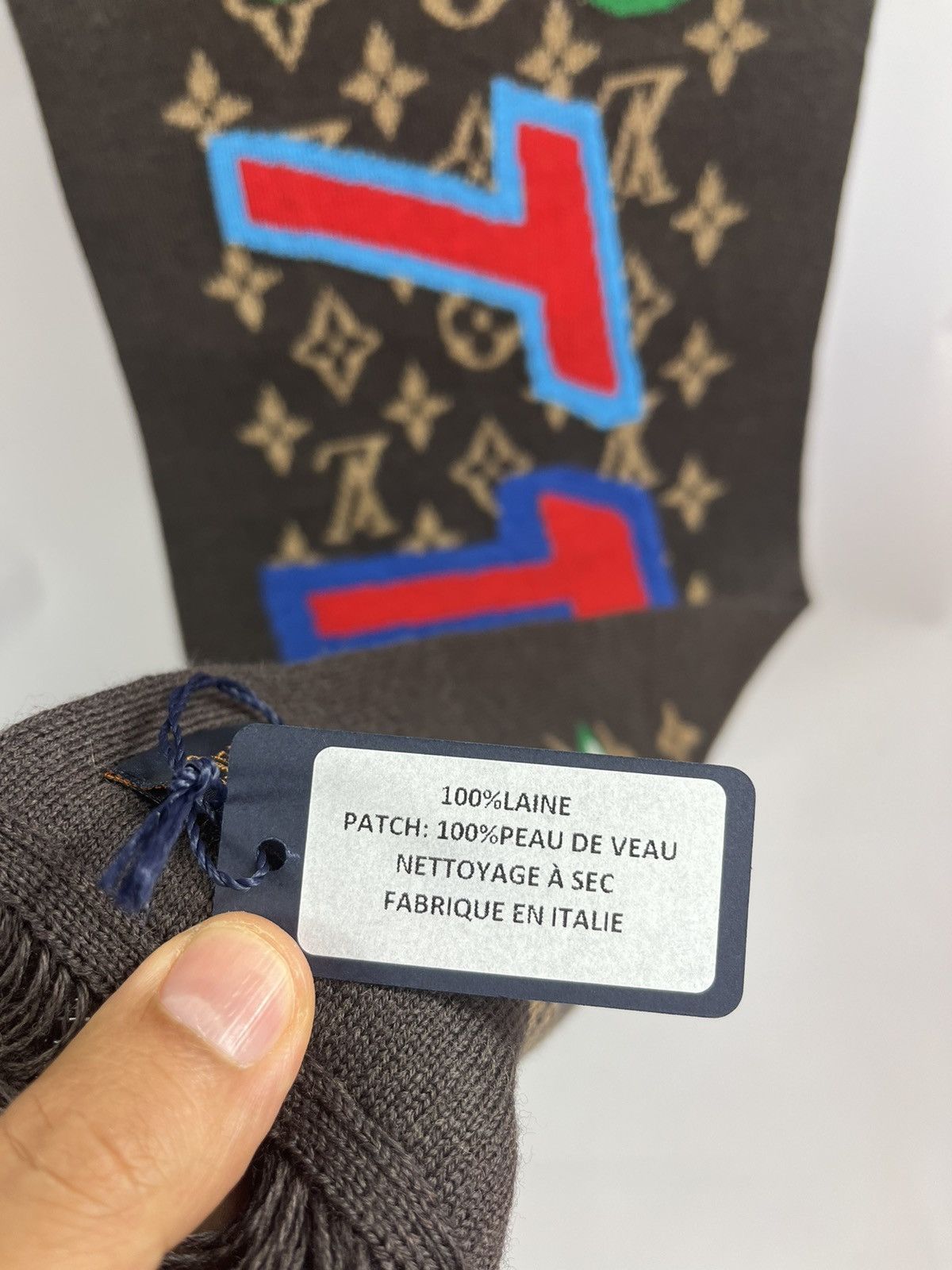 Louis Vuitton NBA MONOGRAM WOOL SCARF Size ONE SIZE - 6 Thumbnail
