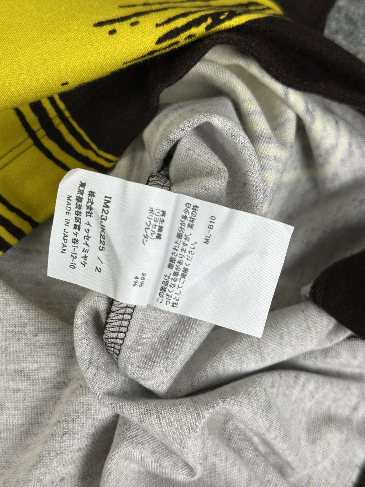 Issey Miyake Issey Miyake - RTW Fall 2022 - Printed Graphics Crewneck Tee Size US M / EU 48-50 / 2 - 13 Thumbnail