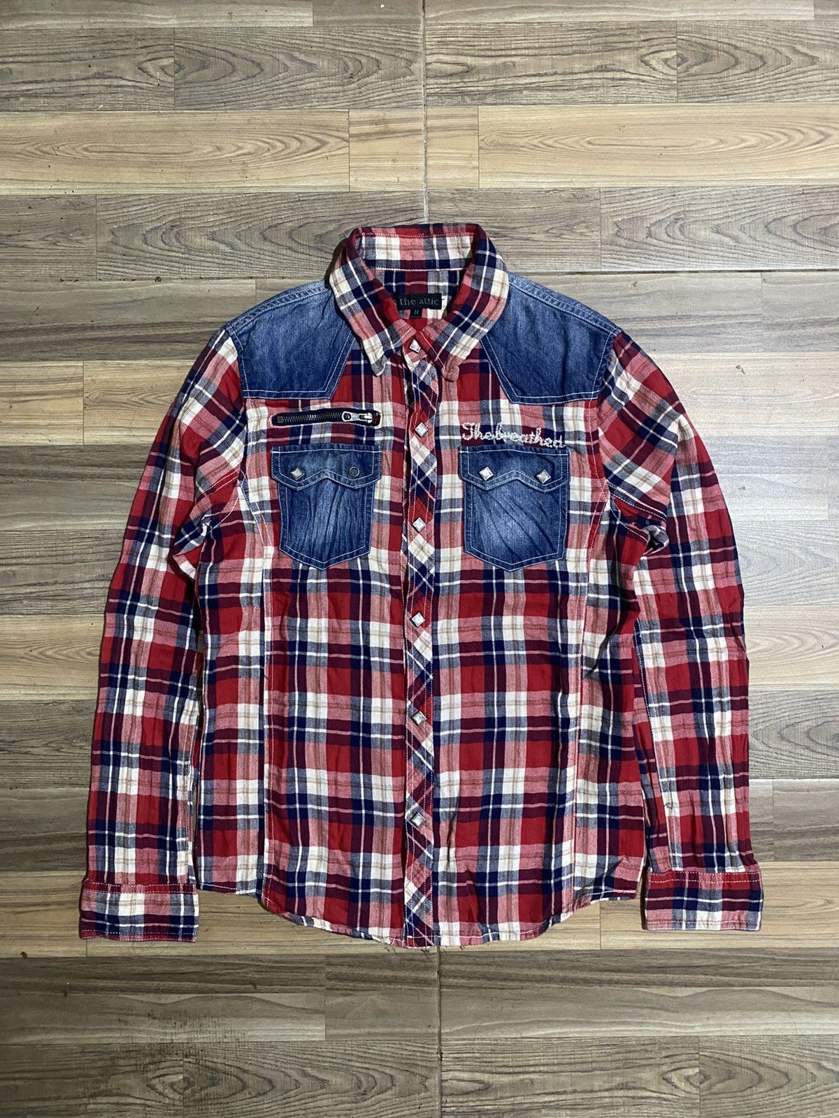 Japanese Brand IN THE ATTIC ANOTHER VICTIMID SHIRT Size US M / EU 48-50 / 2 - 1 Thumbnail