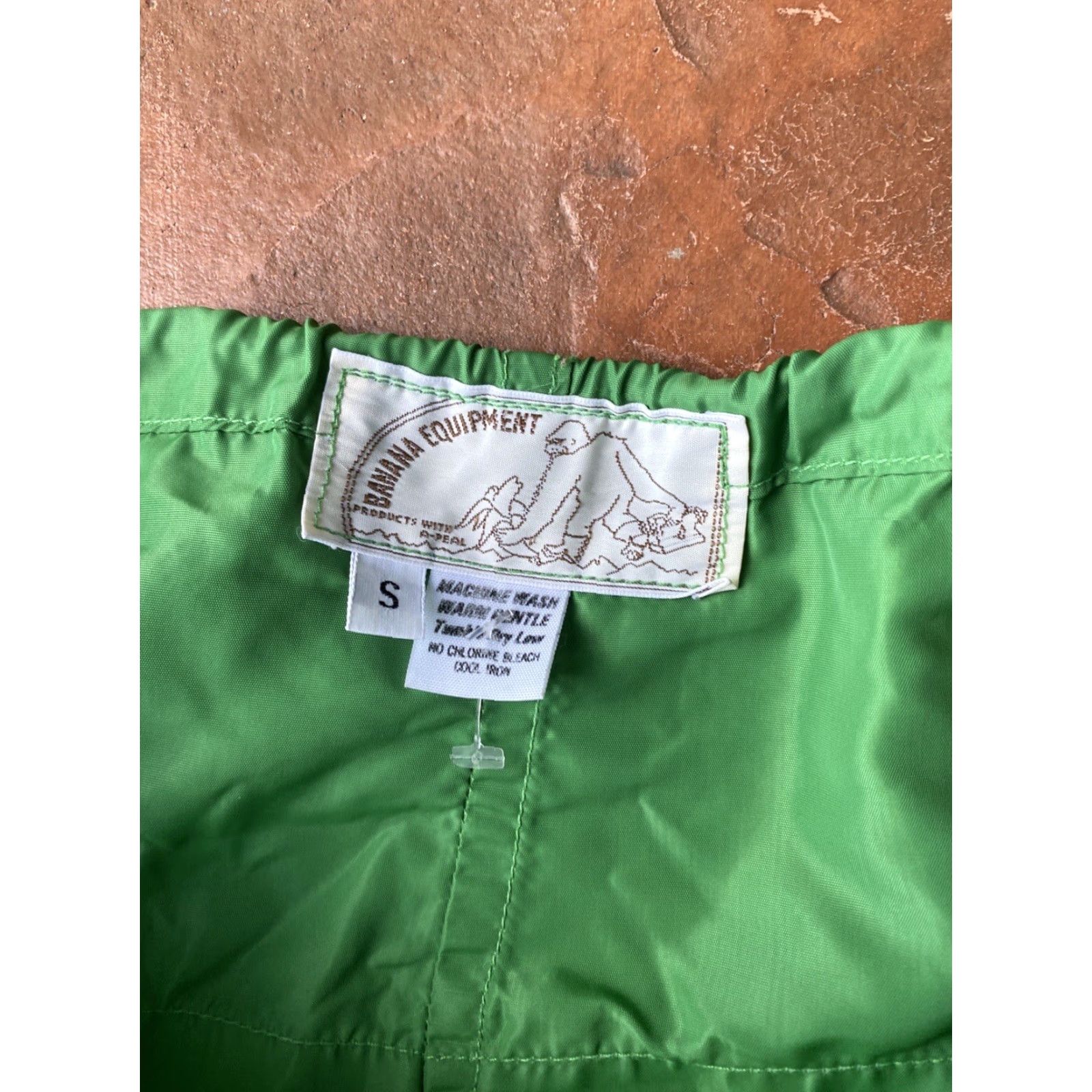 Equipment VINTAGE Banana Equipment Green/Blue Nylon Cargo Pants Small Size US 28 / EU 44 - 2 Thumbnail