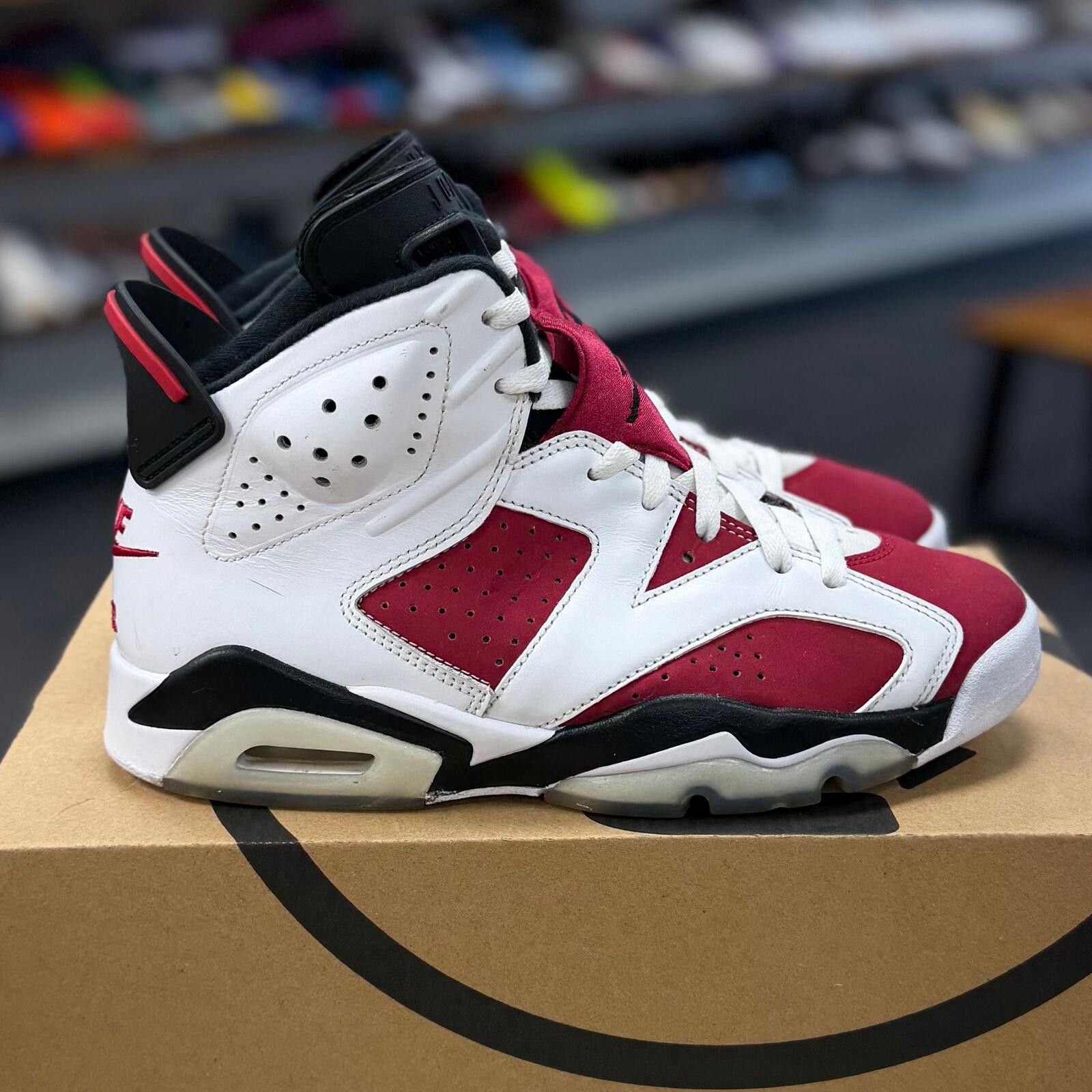 Jordan Brand Jordan 6 Retro Carmine (2021) - Preowned Size US 7 / IT 37 - 1 Thumbnail