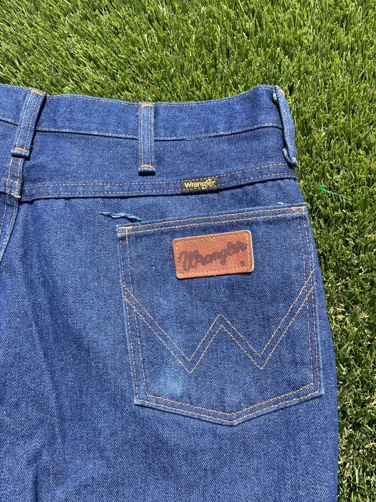 Wrangler Vintage 90s cowboy wrangler jeans Size US 38 / EU 54 - 1 Thumbnail