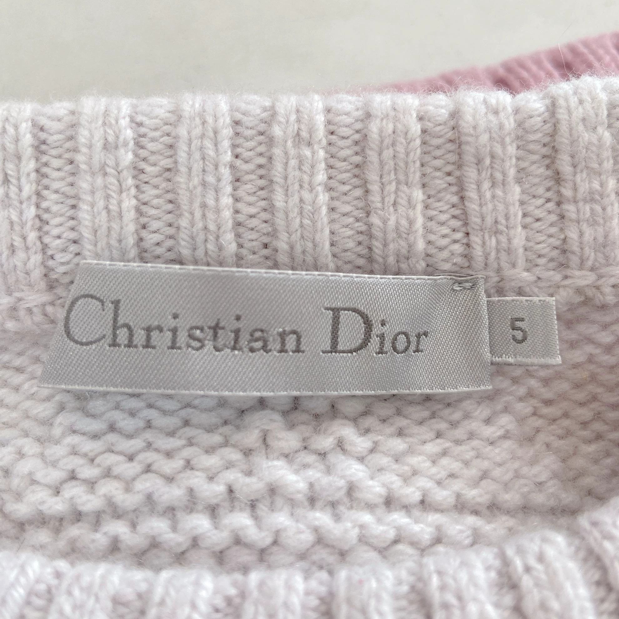 Christian Dior Monsieur Christian Dior Pink Gradient Sweater 5 Size XXL / US 16-18 / IT 52-54 - 6 Thumbnail