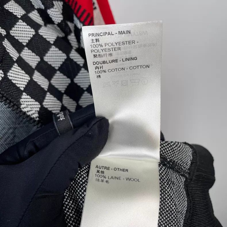 Louis Vuitton Louis Vuitton Grey-green checkerboard paneled jacket Size US M / EU 48-50 / 2 - 8 Thumbnail