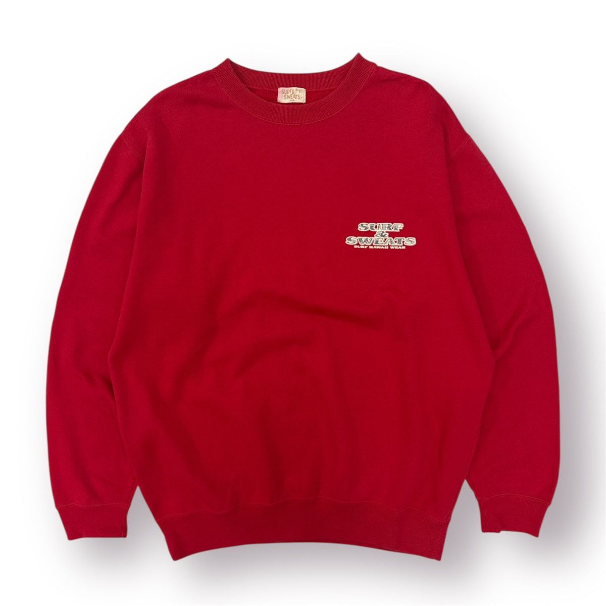 Sun Surf 🔥 Vintage 90's Surf & Sweat Surfwear Backhit Big Logo - L Size US M / EU 48-50 / 2 - 2 Thumbnail