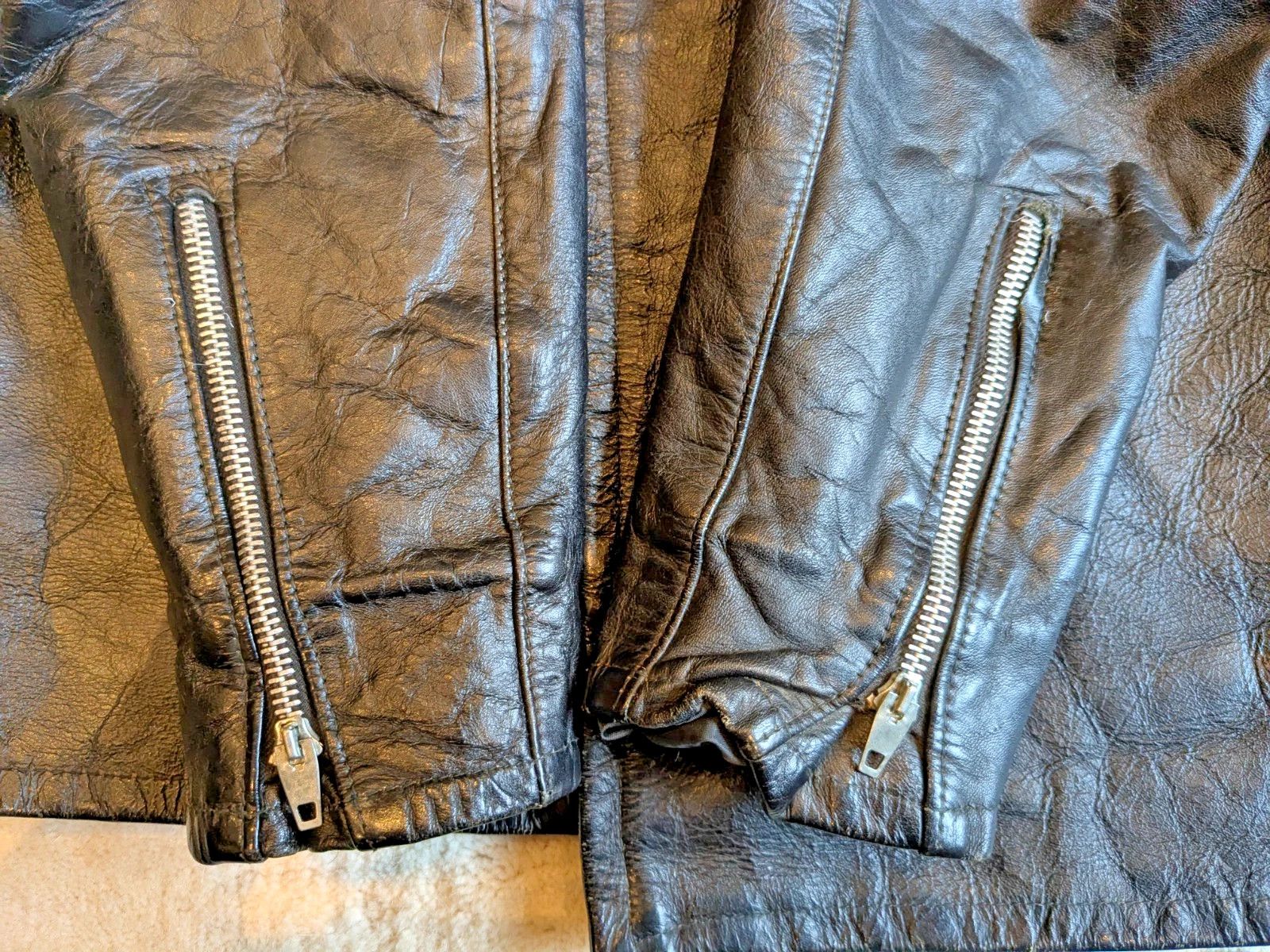 Harley Davidson 60s Harley Davidson Sportster Cafe Racer Leather Jacket 42 Size US M / EU 48-50 / 2 - 7 Thumbnail