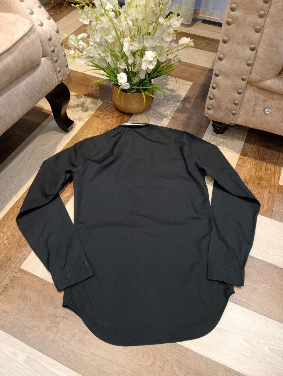 Dior LUXURY DIOR BLACK L/S SHIRT SIZE 37 Size US S / EU 44-46 / 1 - 12 Thumbnail