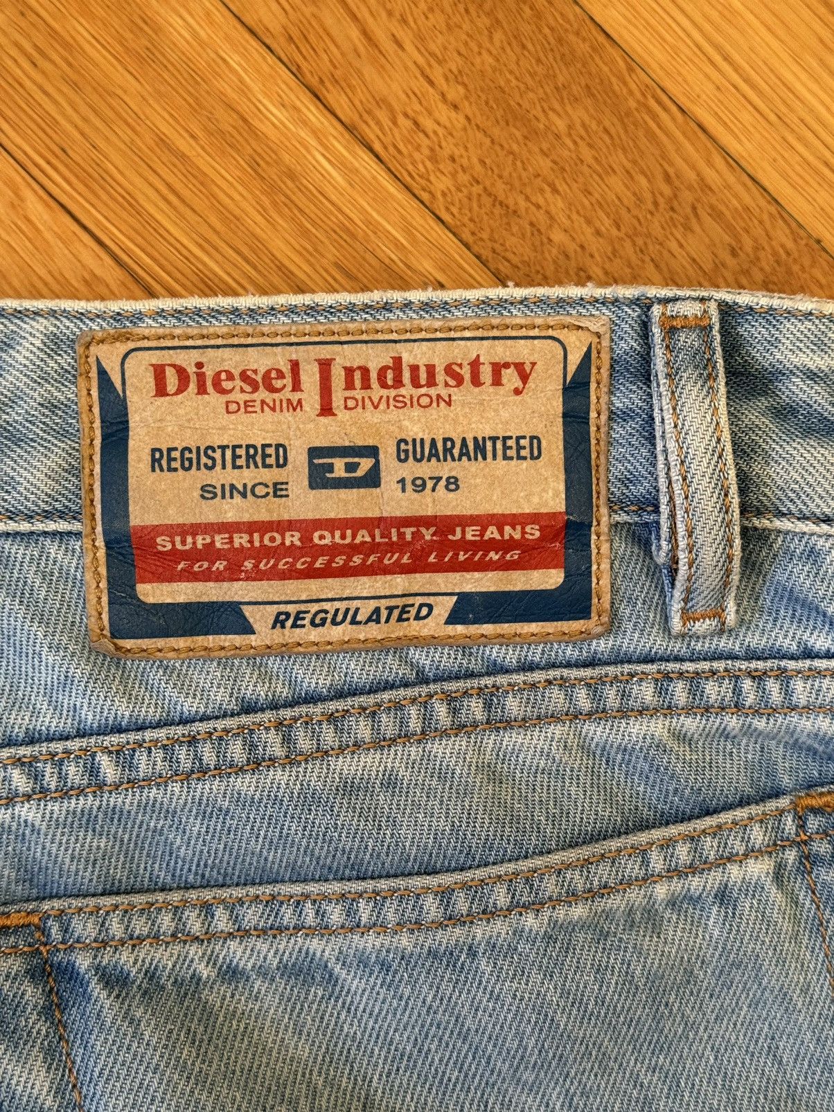 Diesel DIESEL double zip DENIM Size US 29 - 7 Thumbnail