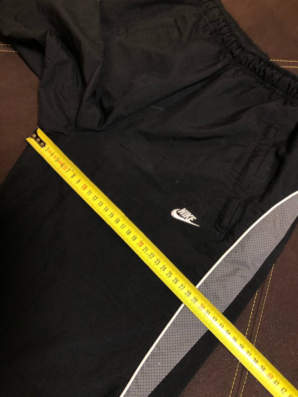 Nike Vintage Nike Drill Shorts Small Swoosh USA Y2K Size US 32 / EU 48 - 12 Thumbnail