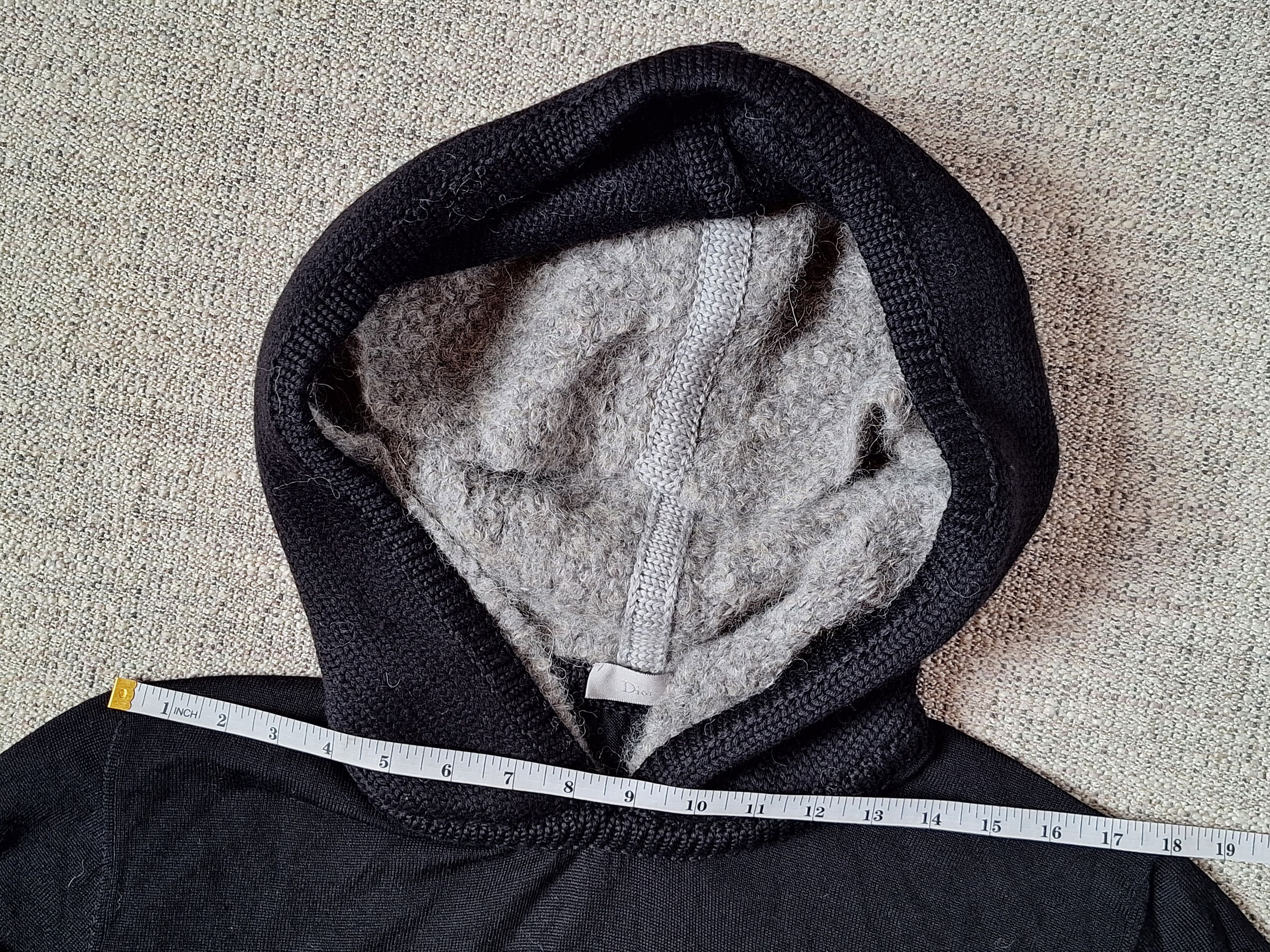 Dior DIOR HOMME / Double Hoodie Knit Jacket Size US M / EU 48-50 / 2 - 11 Thumbnail
