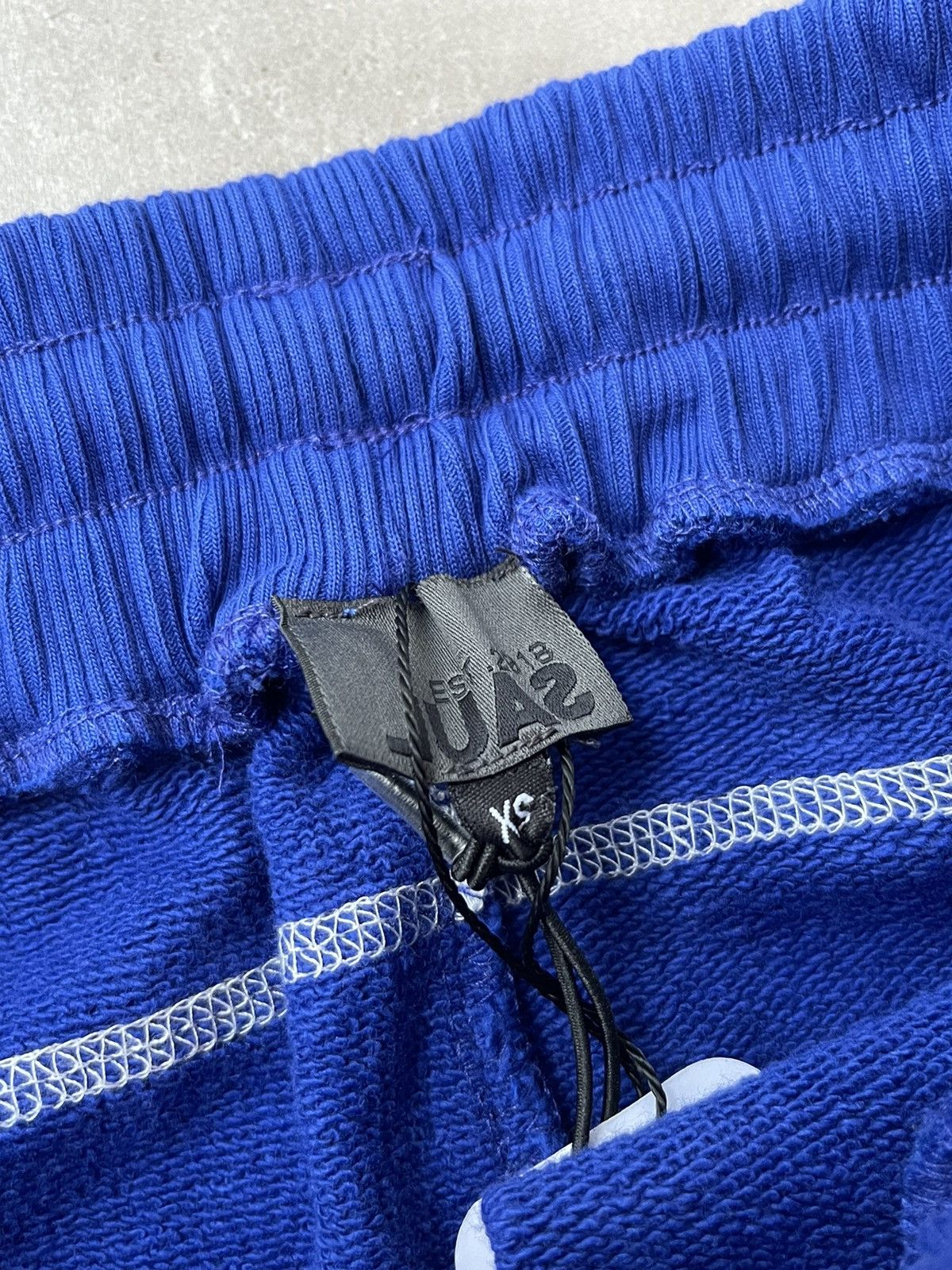 Saul Nash !DS! SS23 Saul Nash Blue Overlock Stitch Lounge Pants Size US 30 / EU 46 - 18 Thumbnail