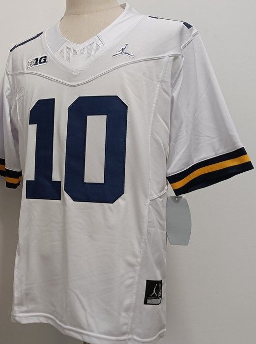 Other Men's Wolverines 10 Alex Orji White Jerseys Size US S / EU 44-46 / 1 - 3 Thumbnail