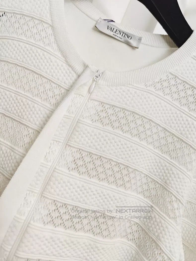 Valentino Valentino White lace skirt top Size XXS / US 00 / IT 34 - 9 Thumbnail