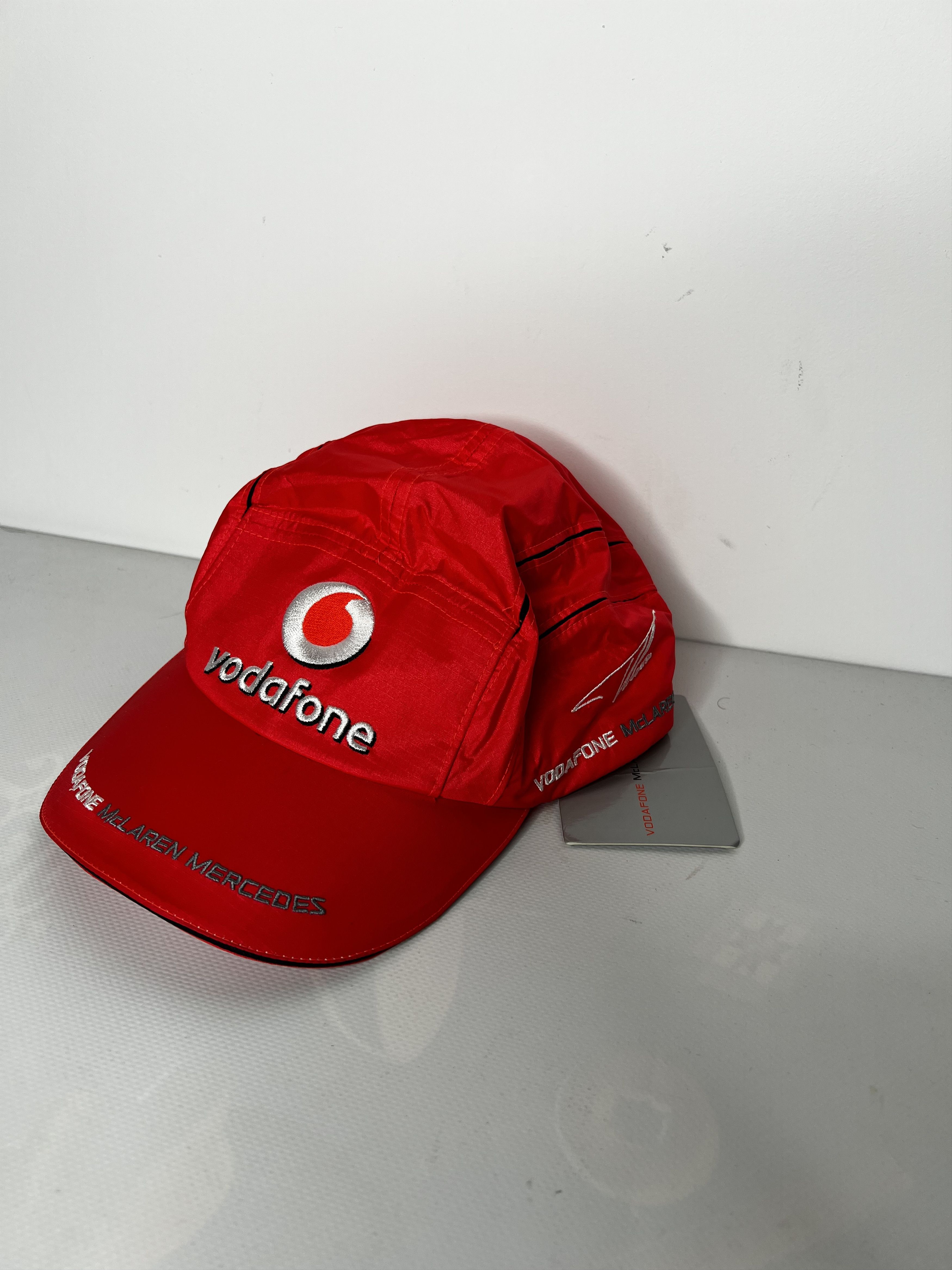 Formula 1 VODAFONE MCLAREN MERCEDES F1 HAMILTON JENSON HAT CAP Size ONE SIZE - 2 Thumbnail