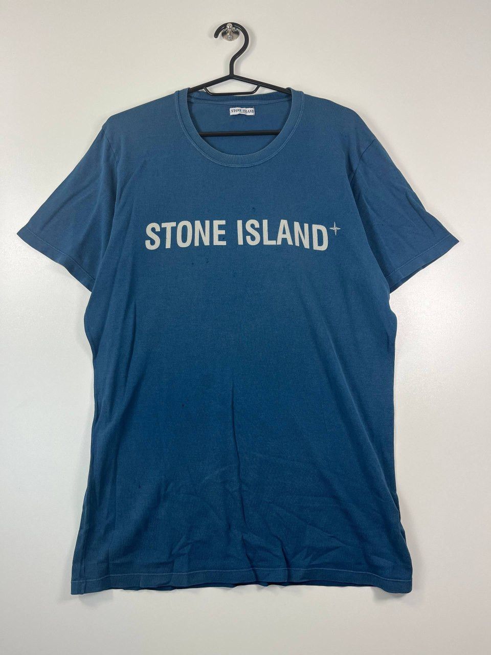Stone Island Stone Island Logo T-Shirt Blue Made in Italy Mens Size L Size US L / EU 52-54 / 3 - 1 Thumbnail